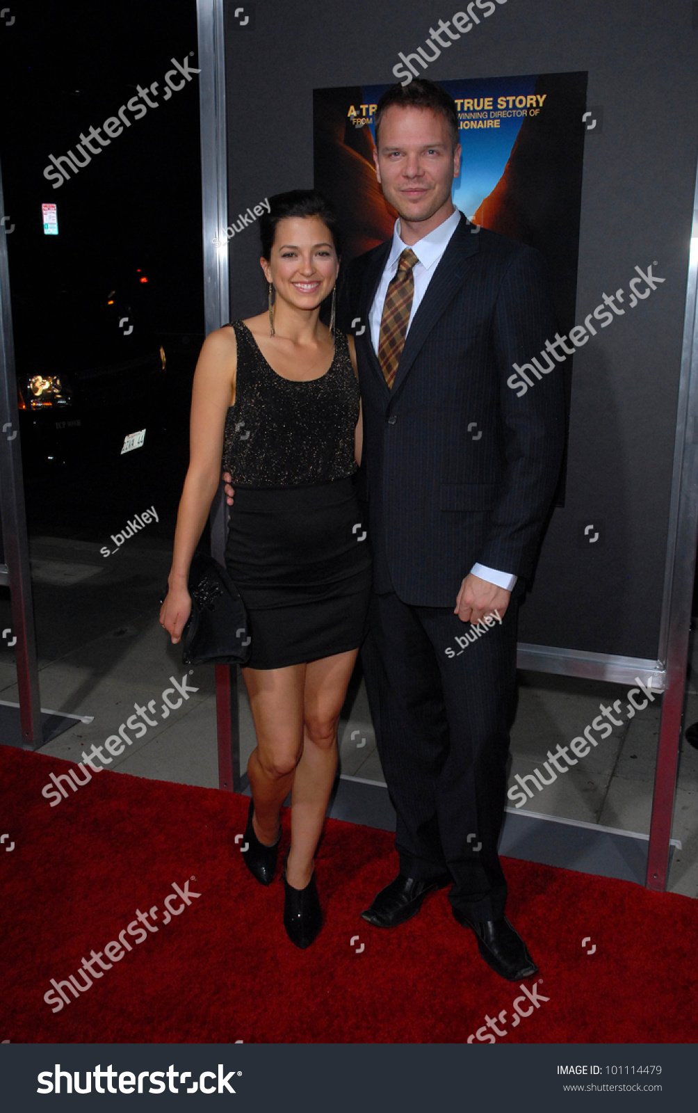 Jim Parrack Wife Ciera Parrack At The 127 Hours Los Angeles Premiere Samuel Goldwyn Theater 7322