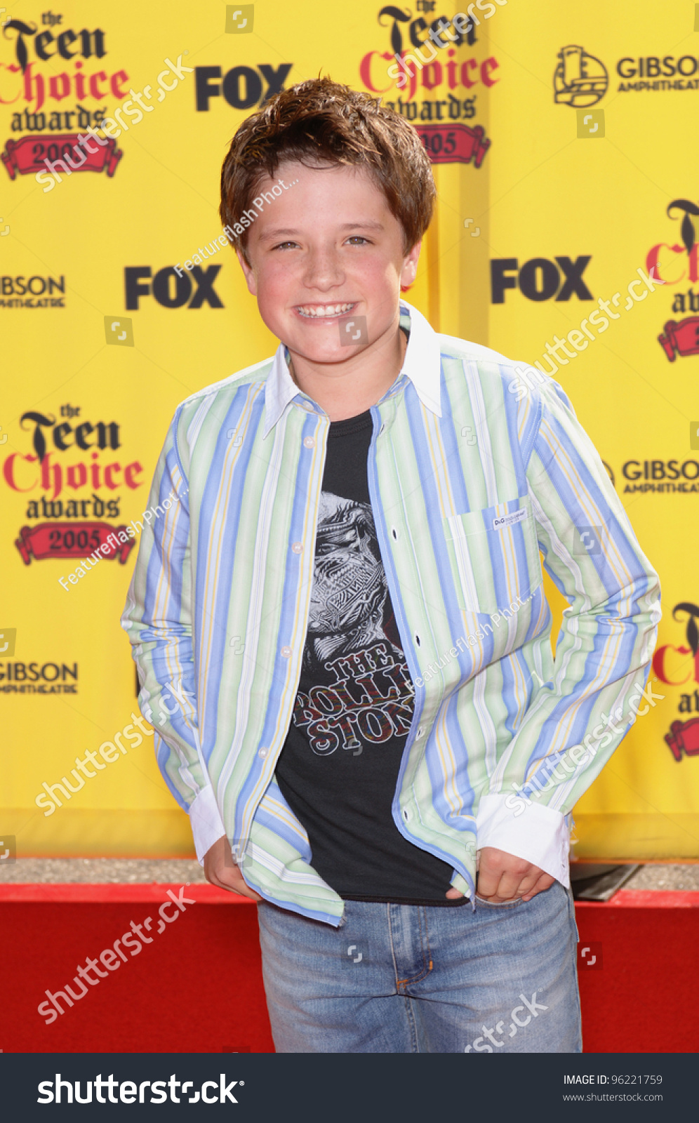 Josh Hutcherson At The 2005 Teen Choice Awards At The Universal 