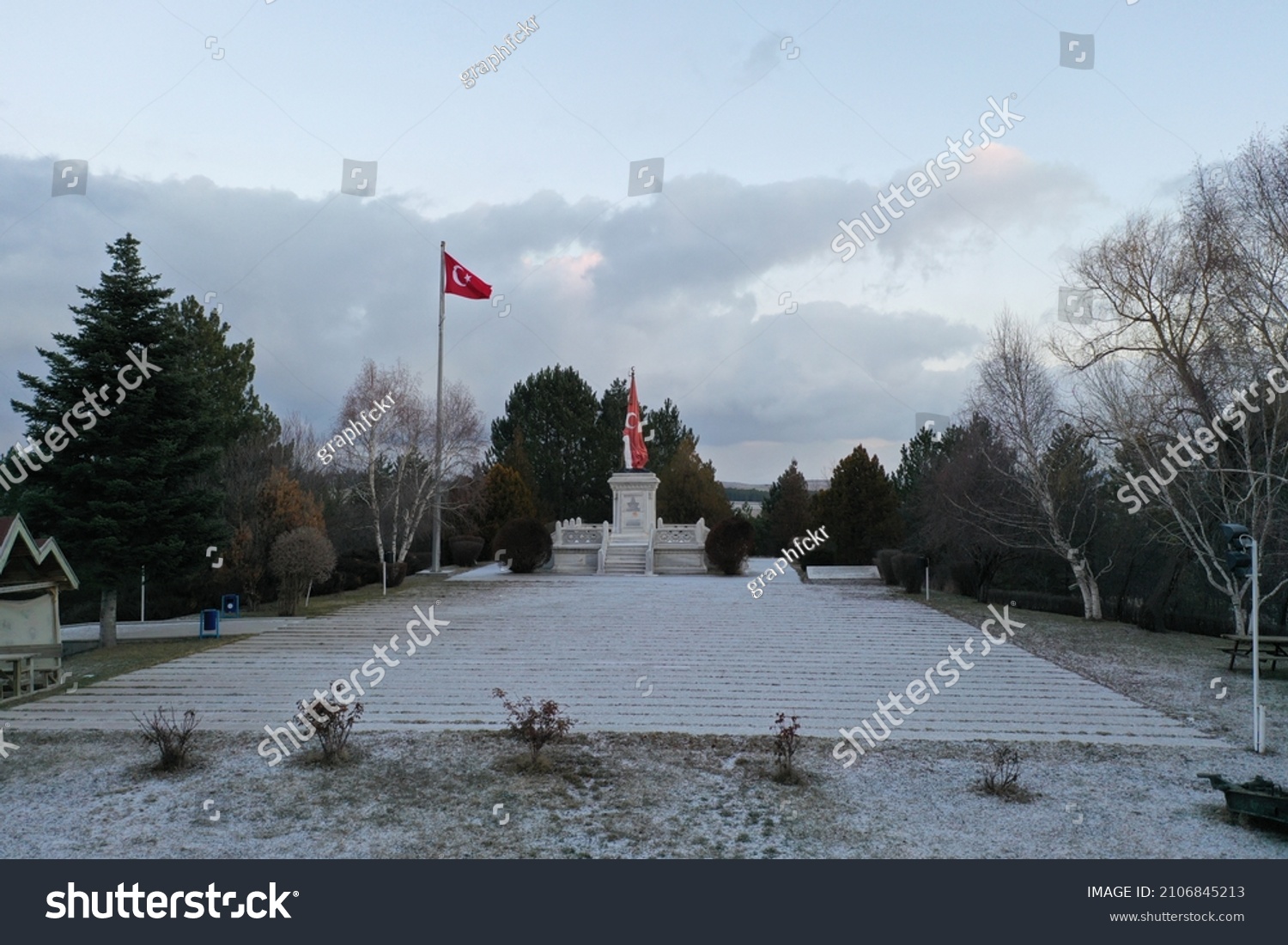 15012022 Turkish Bearer Martyr Dumlupinar Stock Photo Edit Now 2106845213