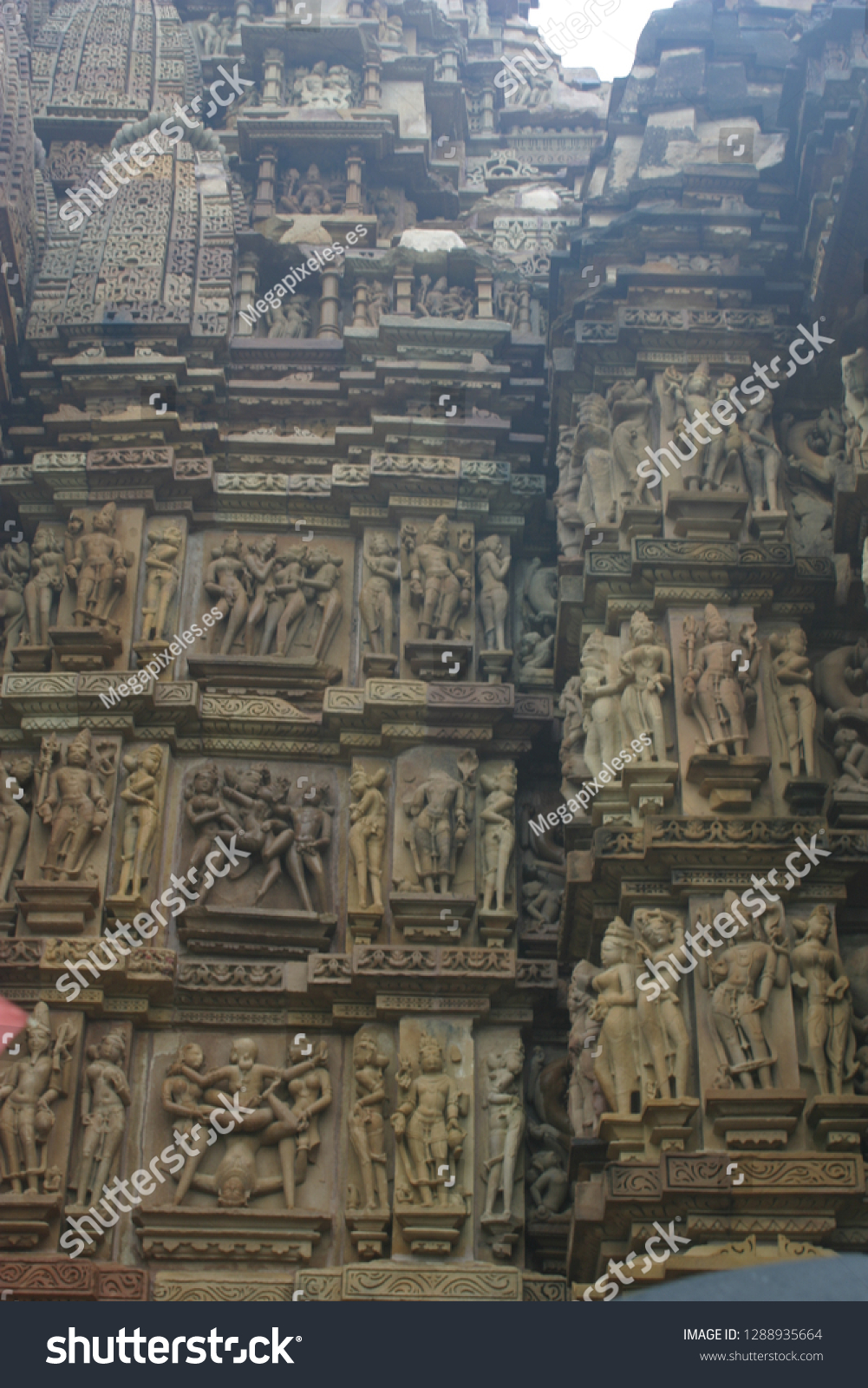 Khajuraho Kamasutra Temples India Stock Photo Shutterstock