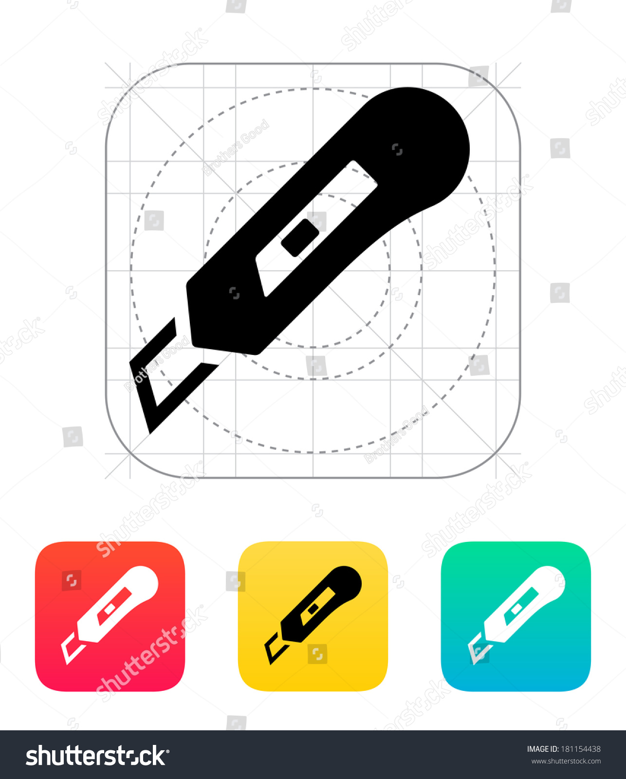 Knife Icon. Stock Photo 181154438 : Shutterstock