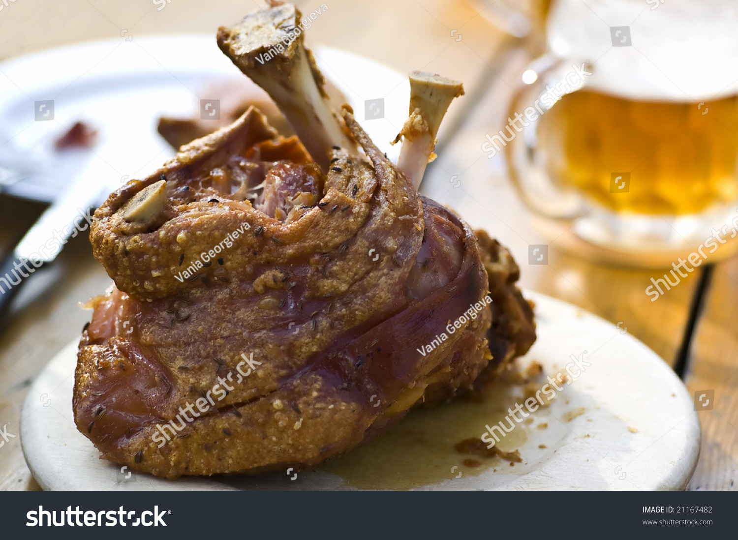 Knuckle Of Veal Stock Photo 21167482 Shutterstock