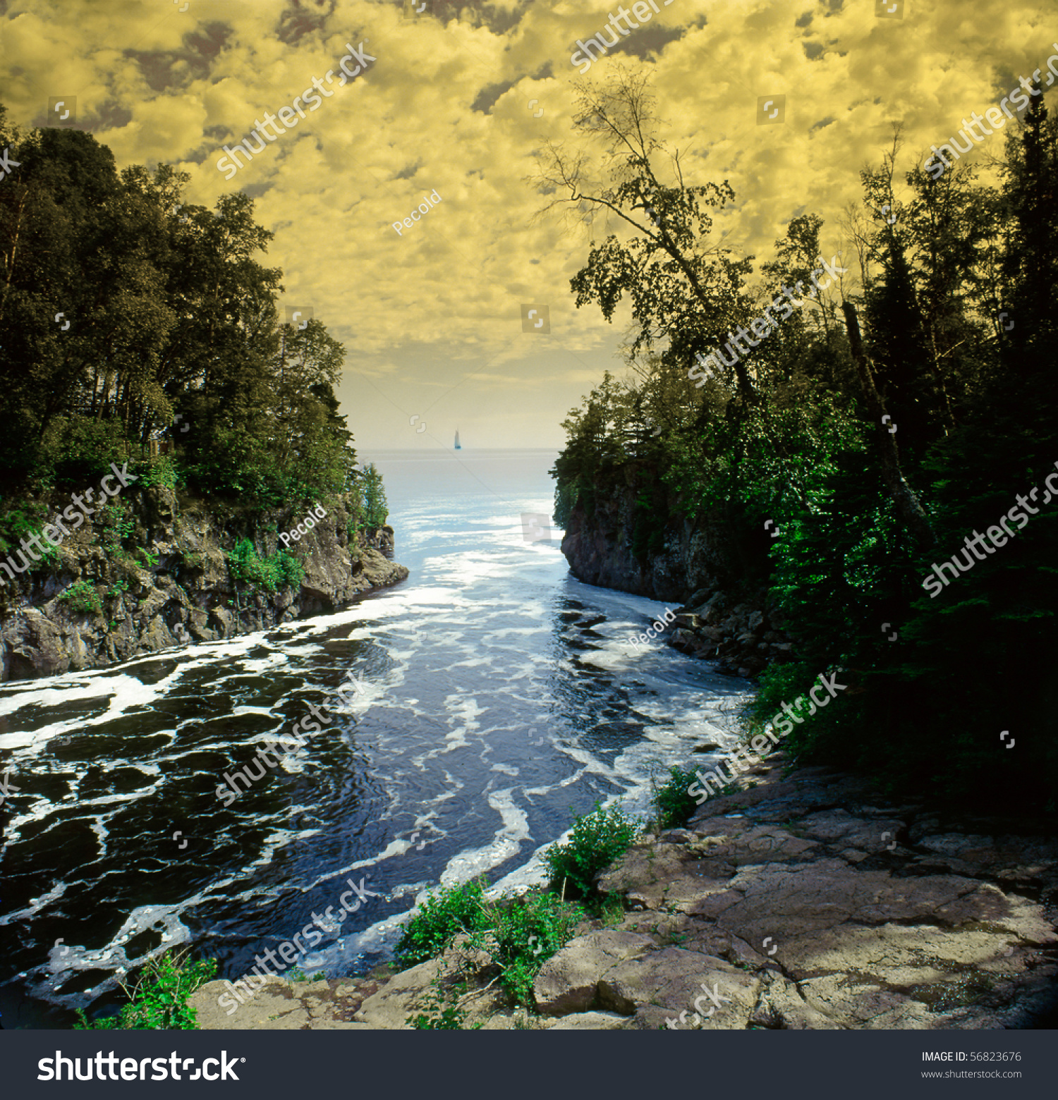 Lake Superior, Usa Stock Photo 56823676 : Shutterstock