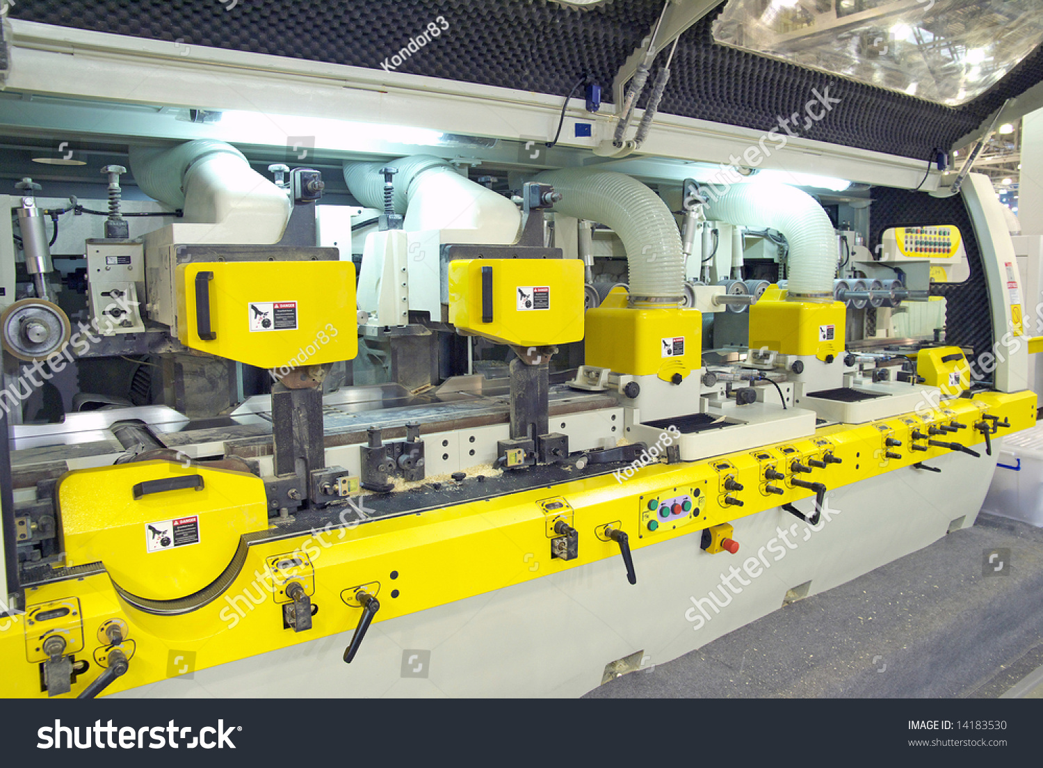 Large Industrial Woodworking Machine Stock Photo 14183530 : Shutterstock