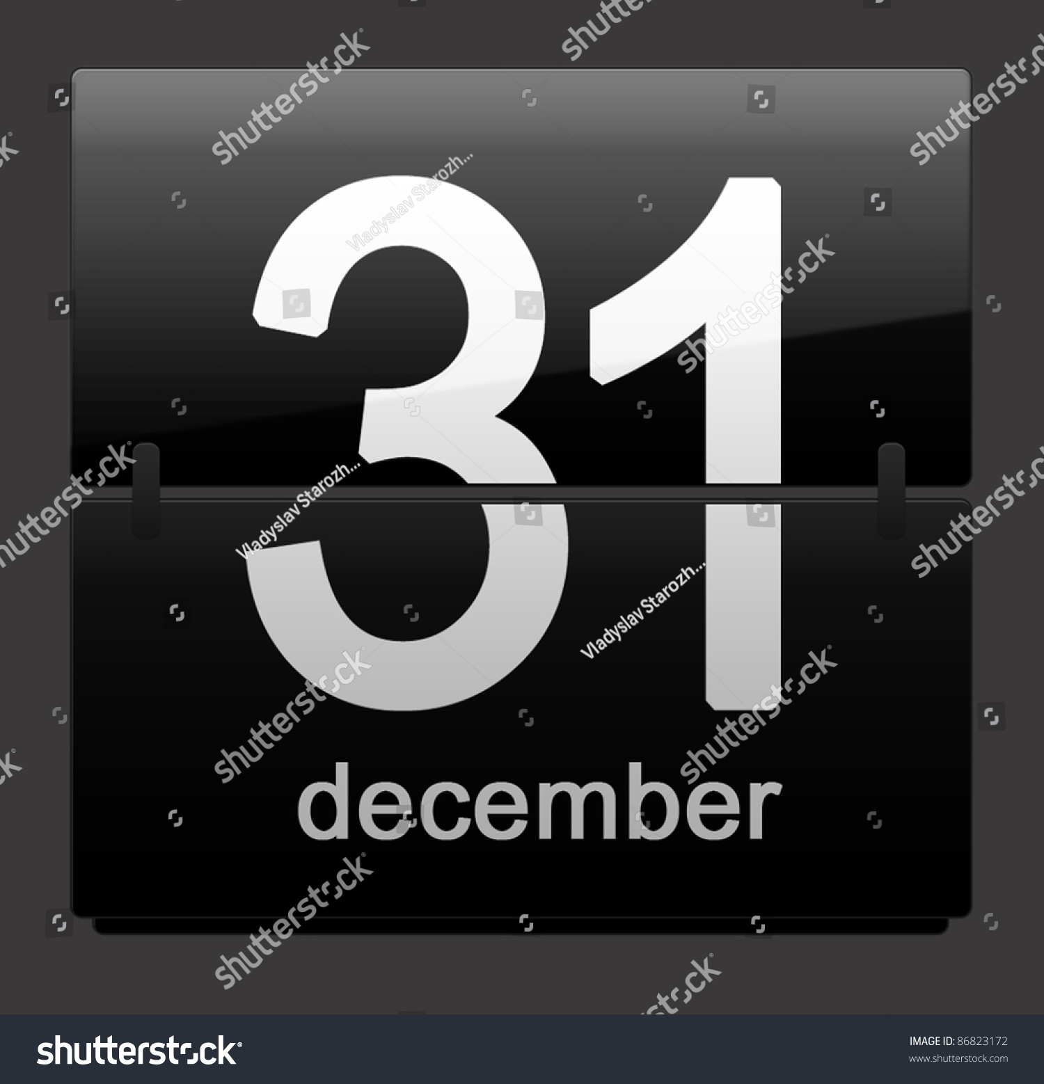 Last Day Of The Year December 31st Stock Photo 86823172 Shutterstock