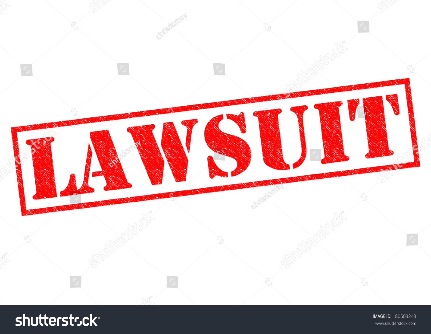 Lawsuit Red Rubber Stamp Over White 스톡 일러스트 180503243 Shutterstock