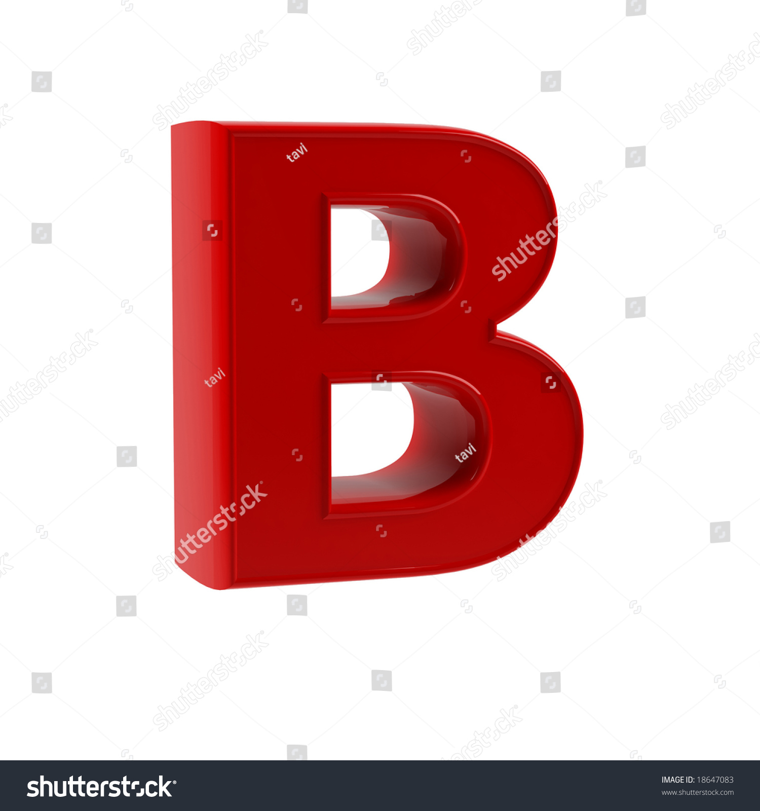 Letter B Stock Photo 18647083 : Shutterstock