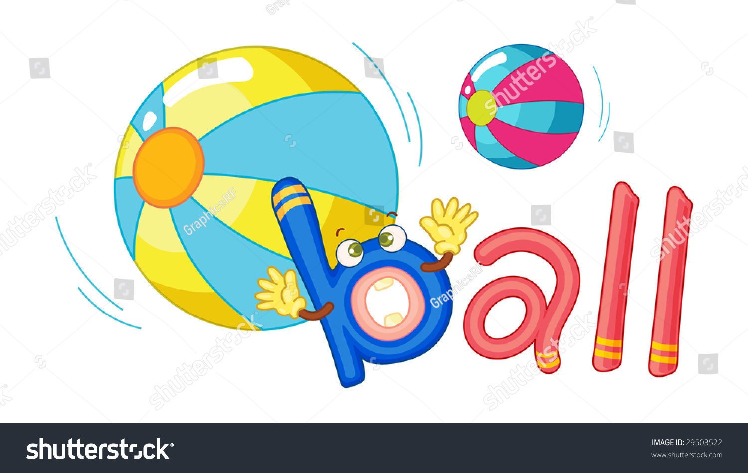 Letter B Ball Stock Illustration 29503522 - Shutterstock