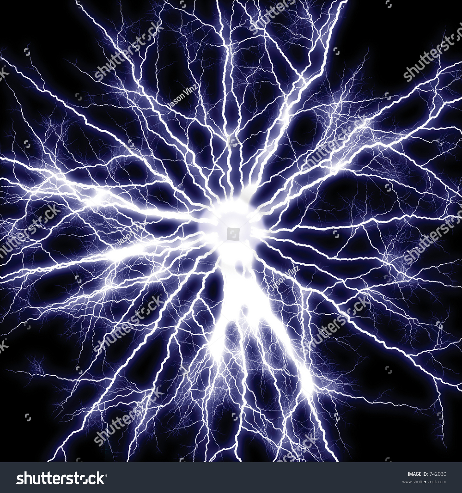 Lightning Ball Stock Photo 742030 : Shutterstock