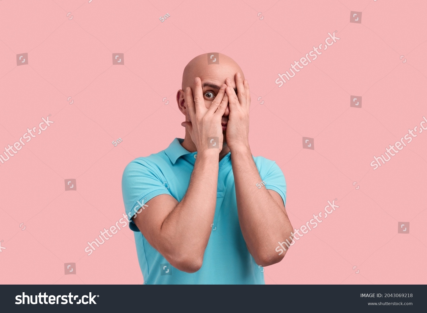 Bald Man Showing Like Images Stock Photos Vectors Shutterstock