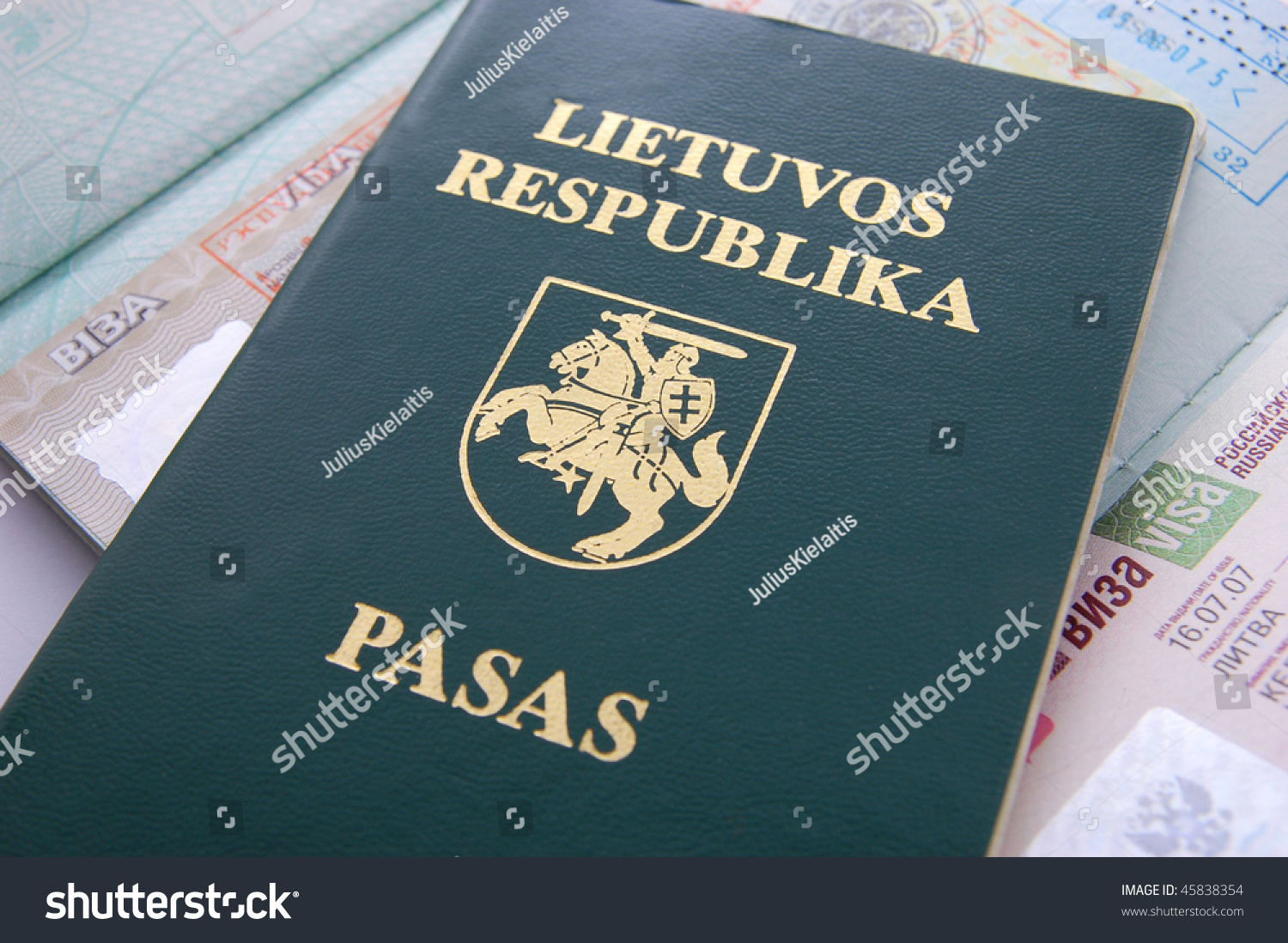 passport lithuanian shutterstock