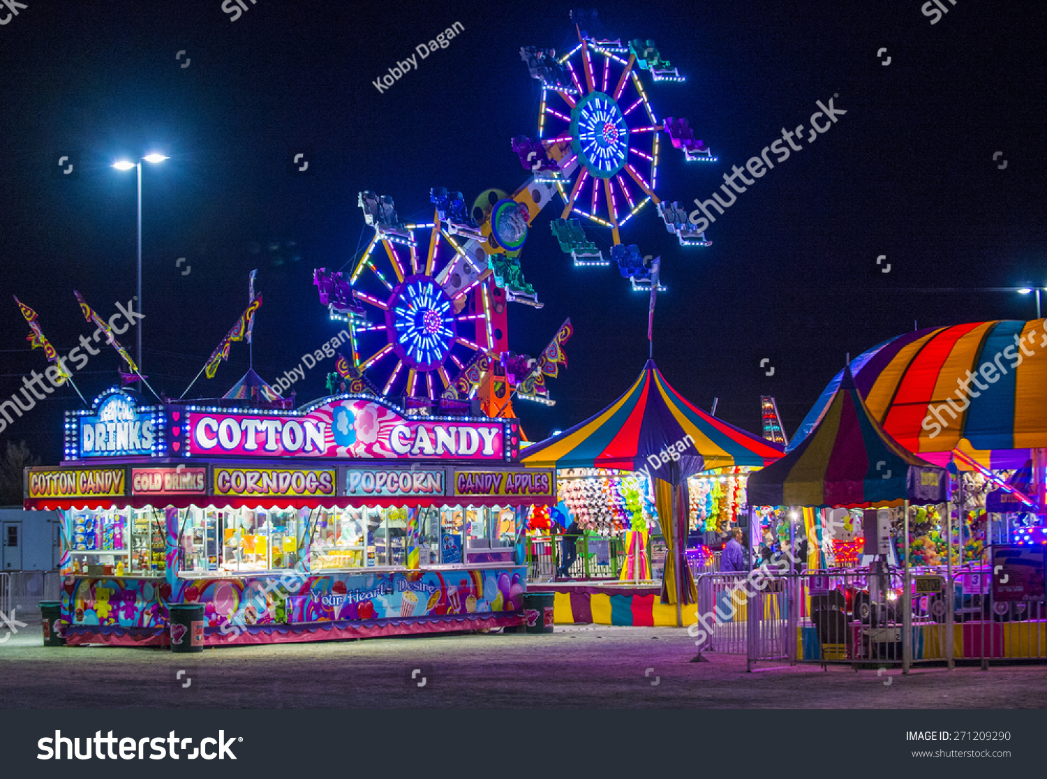 Logandale Nevada April 10 Amusement Park Stock Photo 271209290