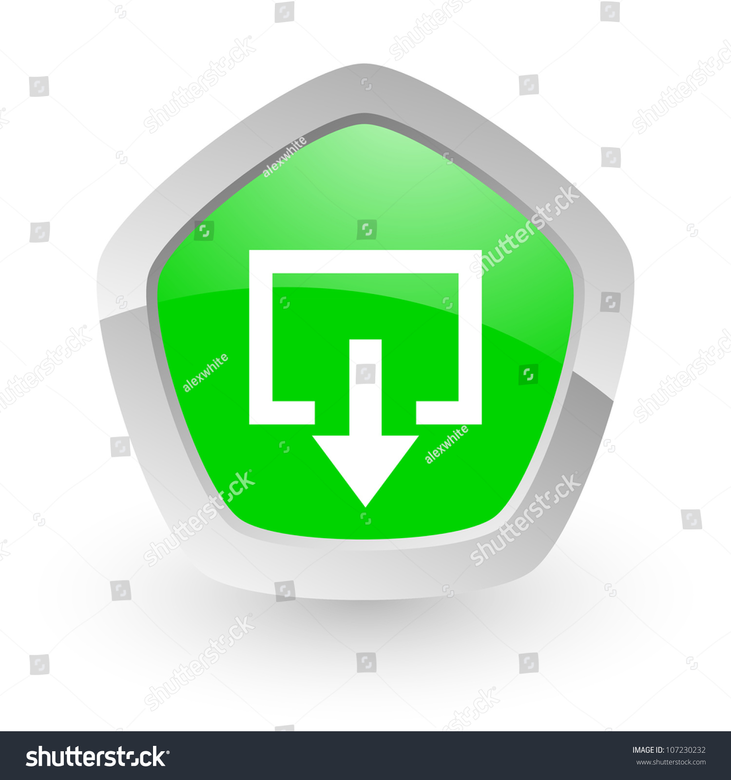 Logout Icon Stock Photo 107230232 : Shutterstock