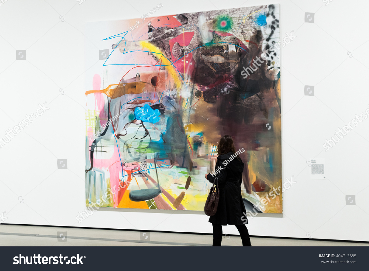 LOS ANGELES CA APRIL 9 2016 The Broad Museum in Downtown of Los Angeles on April 9 2016 LOS ANGELES CA APRIL 9 2016 The Broad Museum in Downtown of Los Angeles on April 9 2016