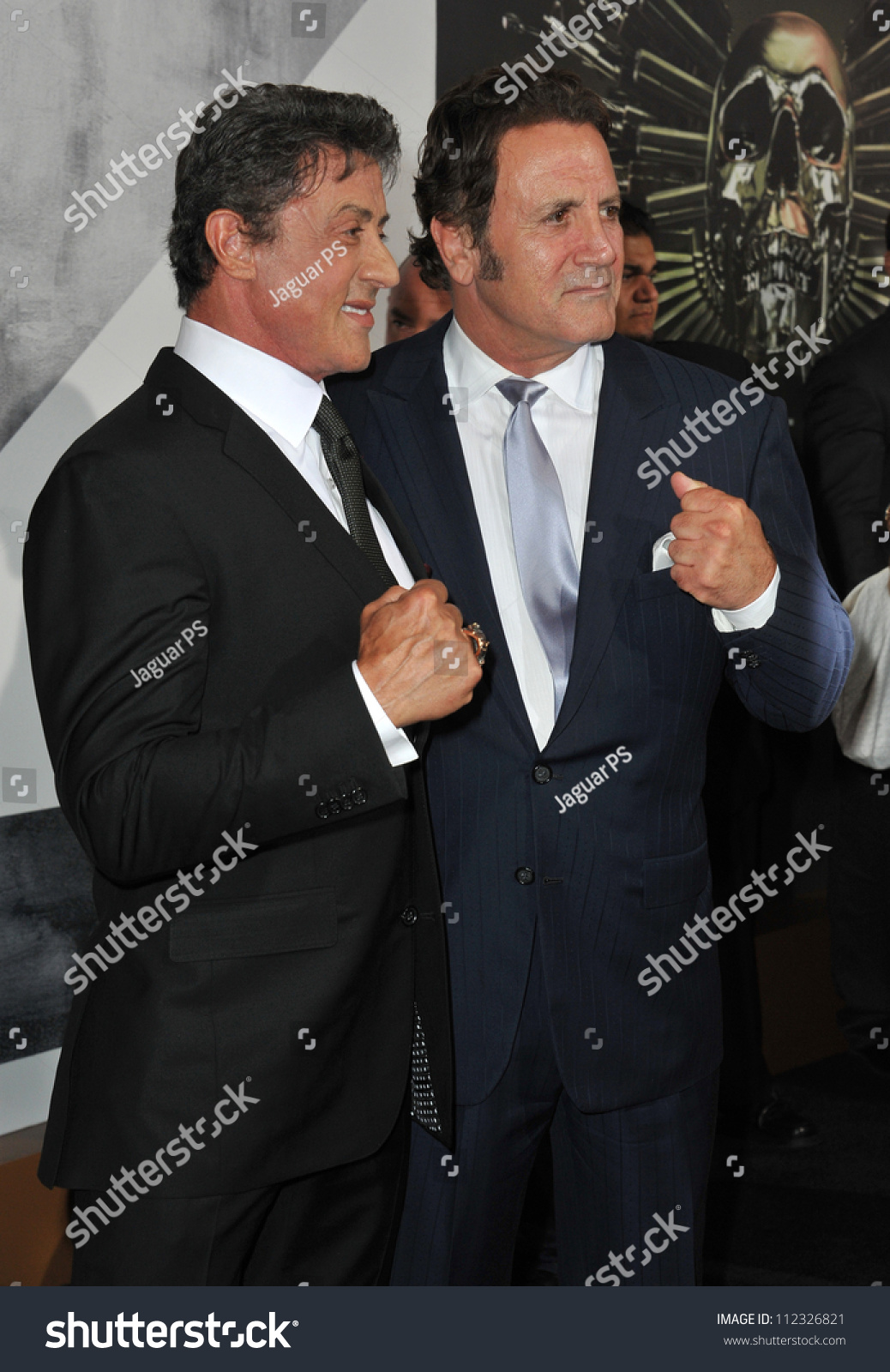 Los Angeles, Ca - August 16, 2012: Sylvester Stallone & Brother Frank