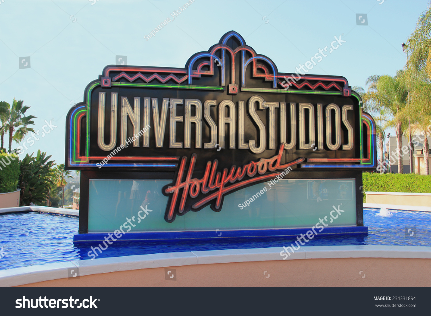 Stock Photo Los Angeles California Usa October Universal Studios Hollywood The Entertainment 234331894 