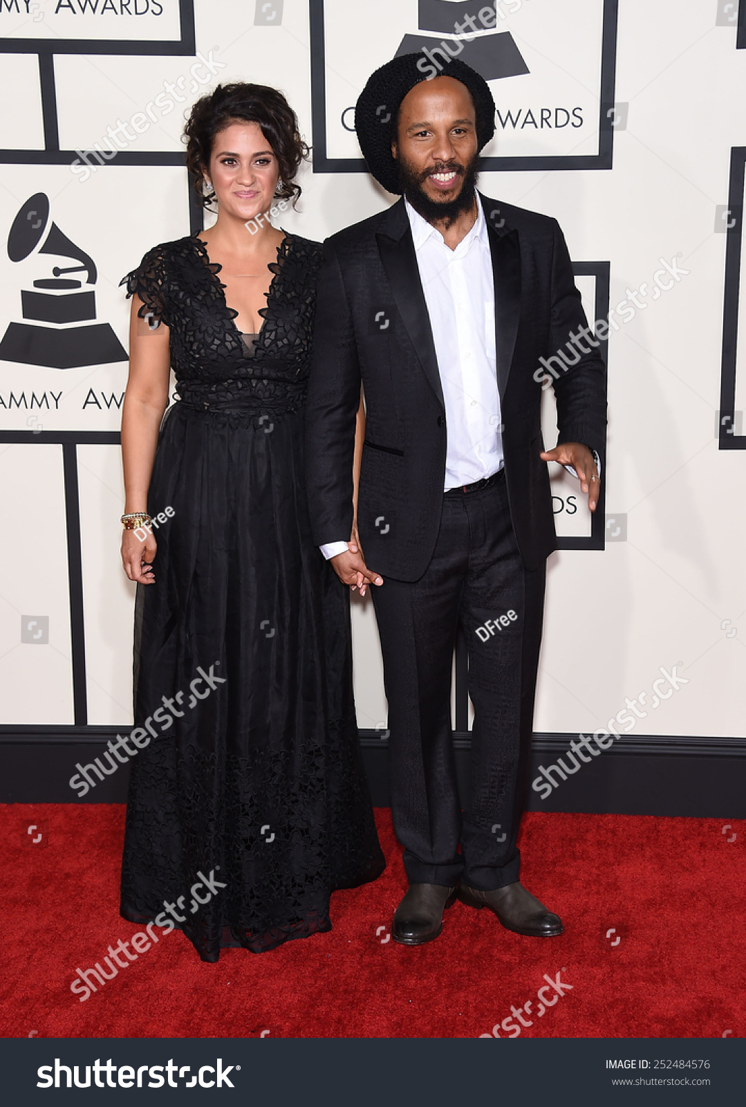 LOS ANGELES FEB 08 Ziggy Marley arrives to the Grammy Awards 2015 on February 8 2015 in Los Angeles CA LOS ANGELES FEB 08 Ziggy Marley arrives to the Grammy Awards 2015 on February 8 2015 in Los Angeles CA