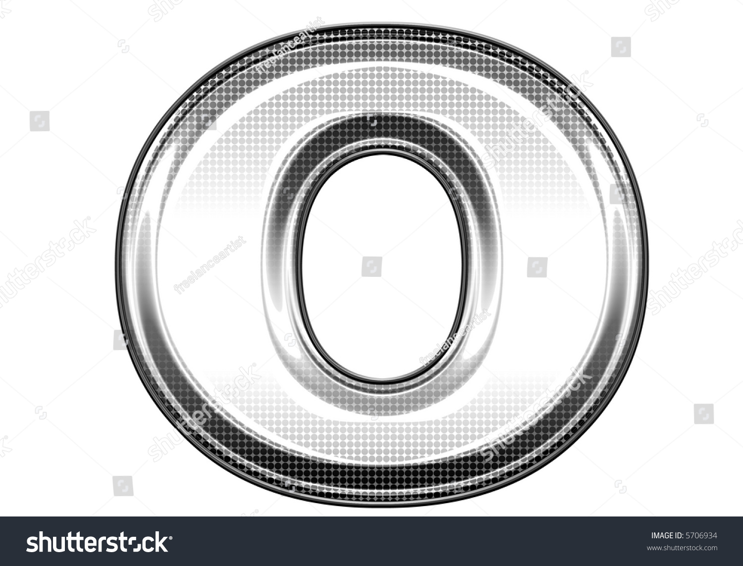 Lower Case O Stock Photo 5706934 : Shutterstock