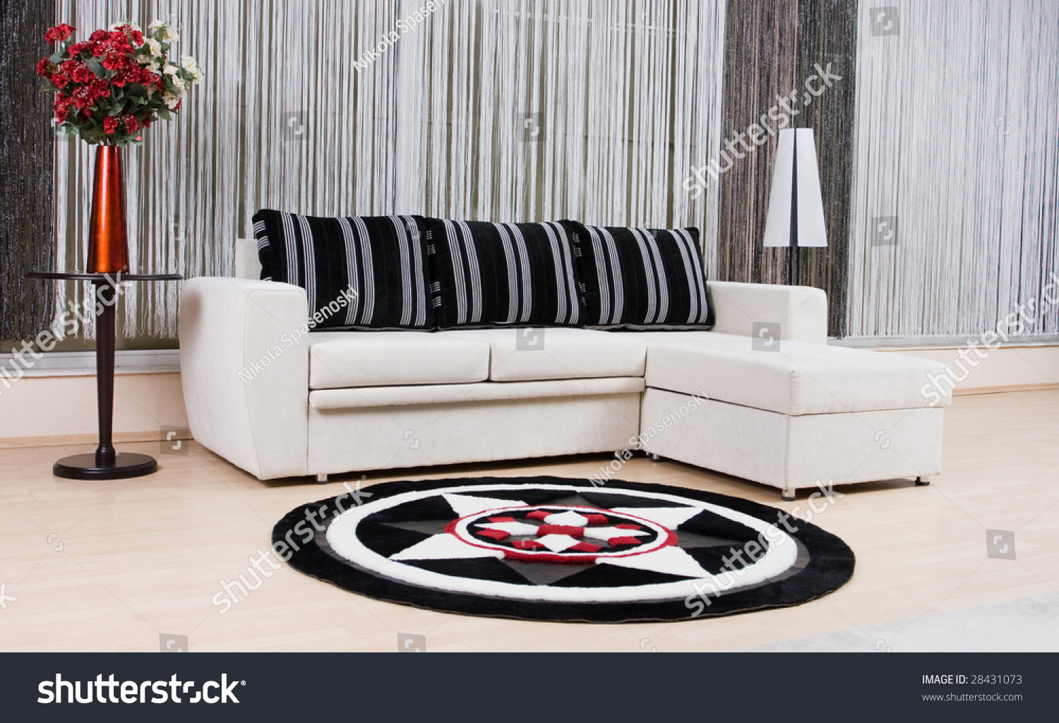 Luxury Sofa In A Modern Living Room Stock Photo 28431073 : Shutterstock