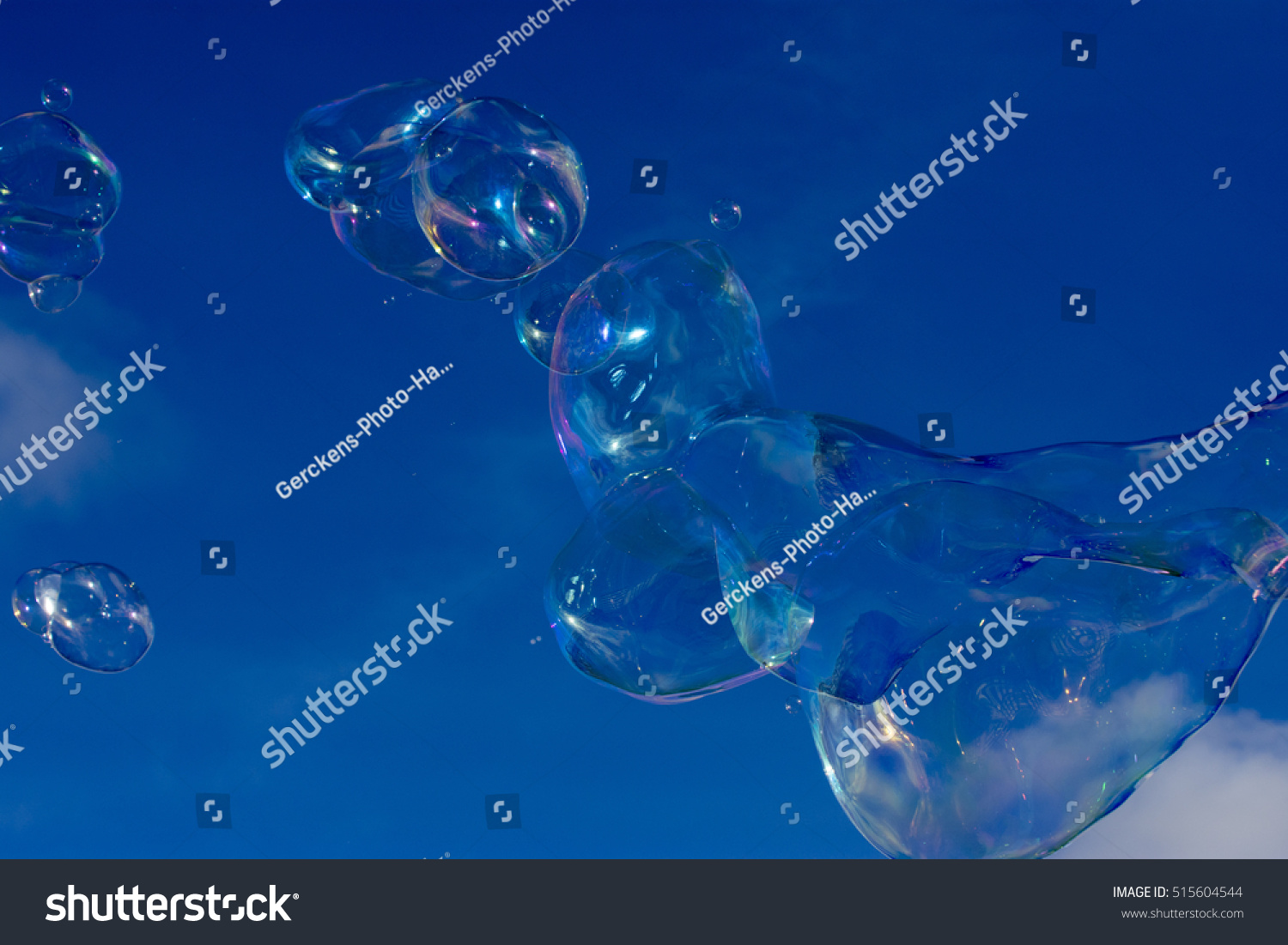 Magic Soap Bubbles Sky Stock Photo 515604544 Shutterstock