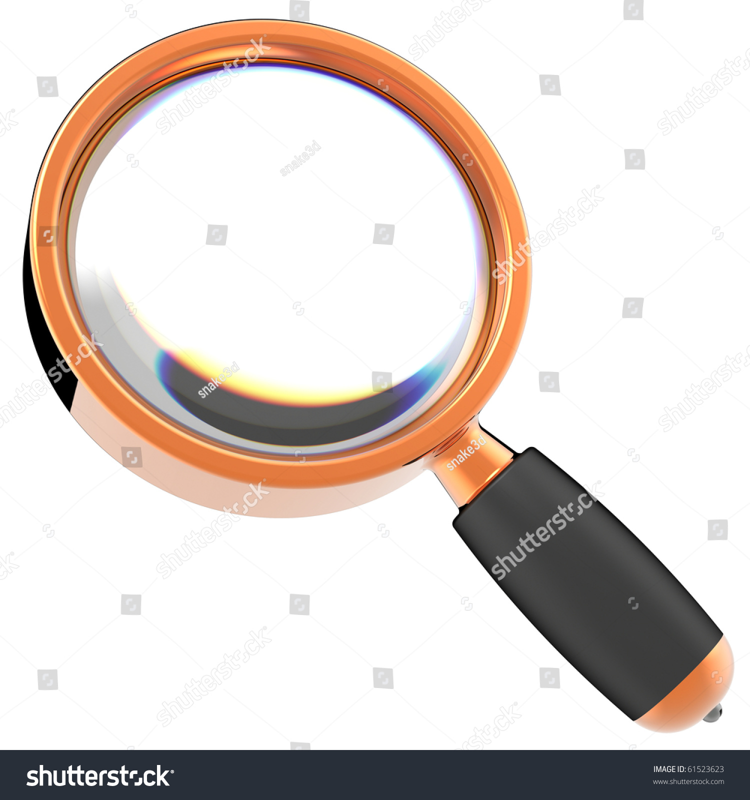 Magnifying Glass 3d Render Hires Isolated Stock Illustration 61523623 Shutterstock 7134