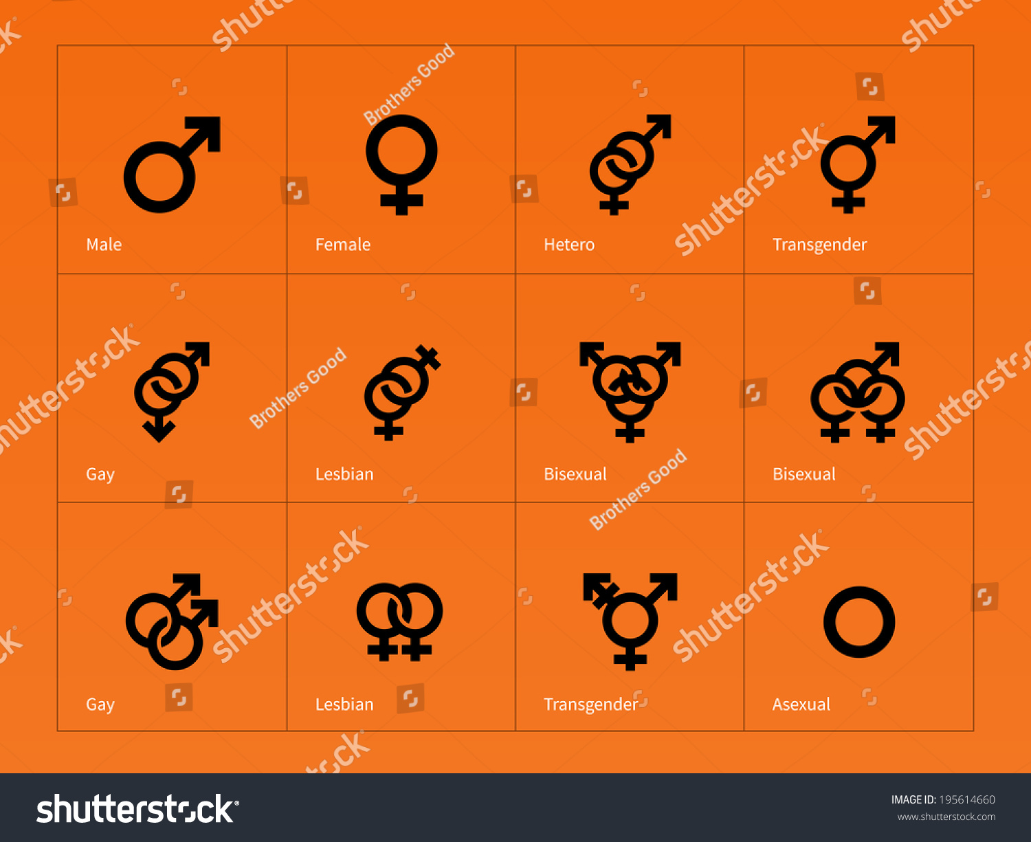 Male And Female Sex Symbol 99