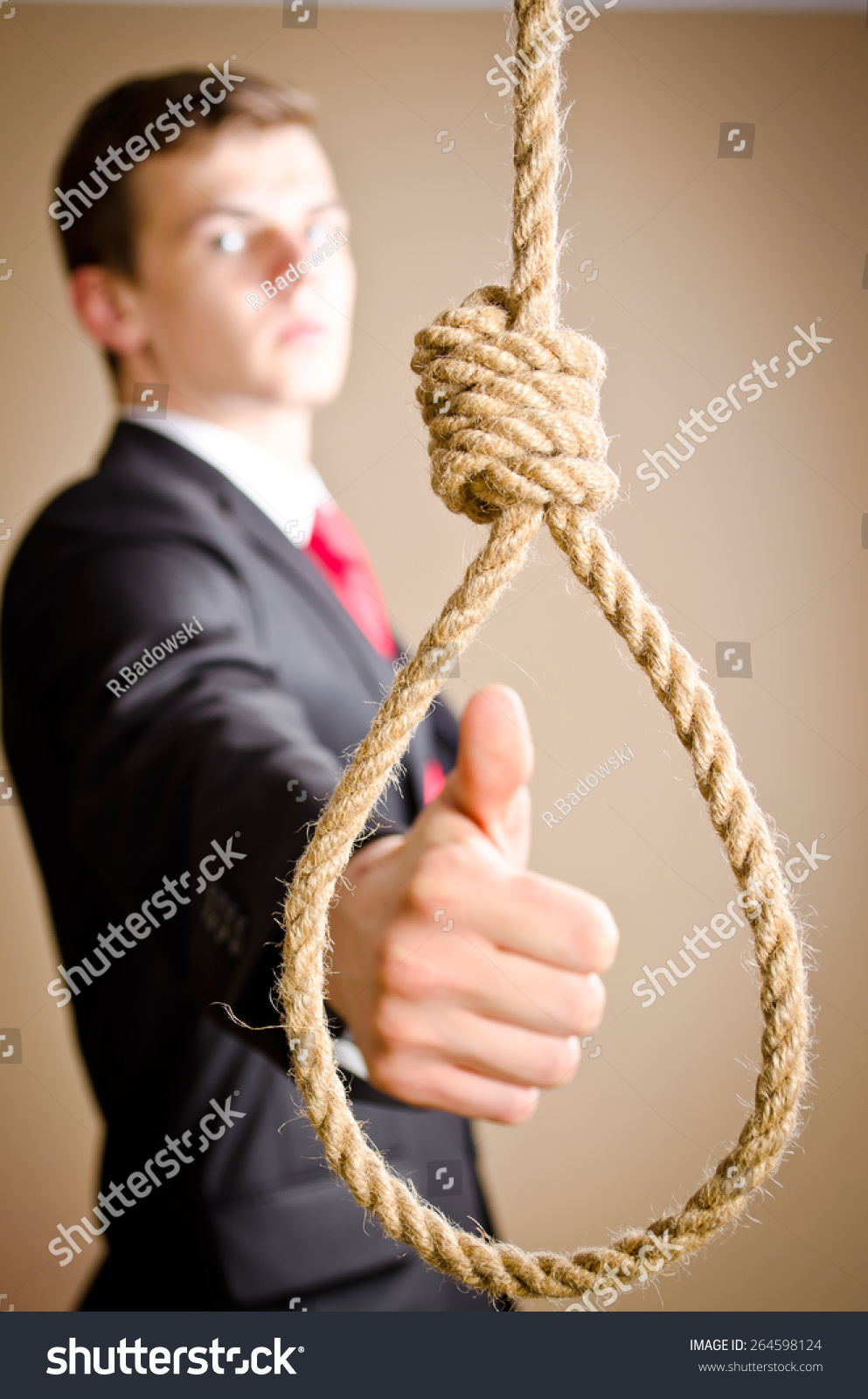 Image result for guy tying noose