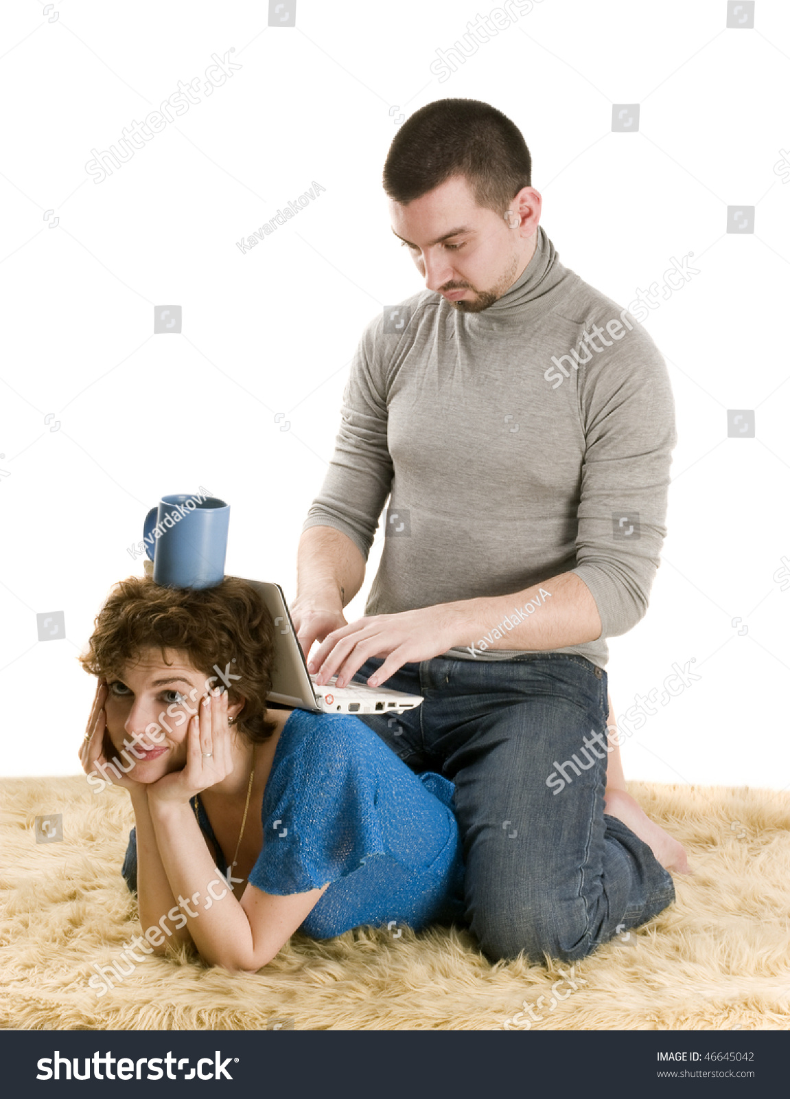 Woman sitting on mans face Woman sitting on mans face