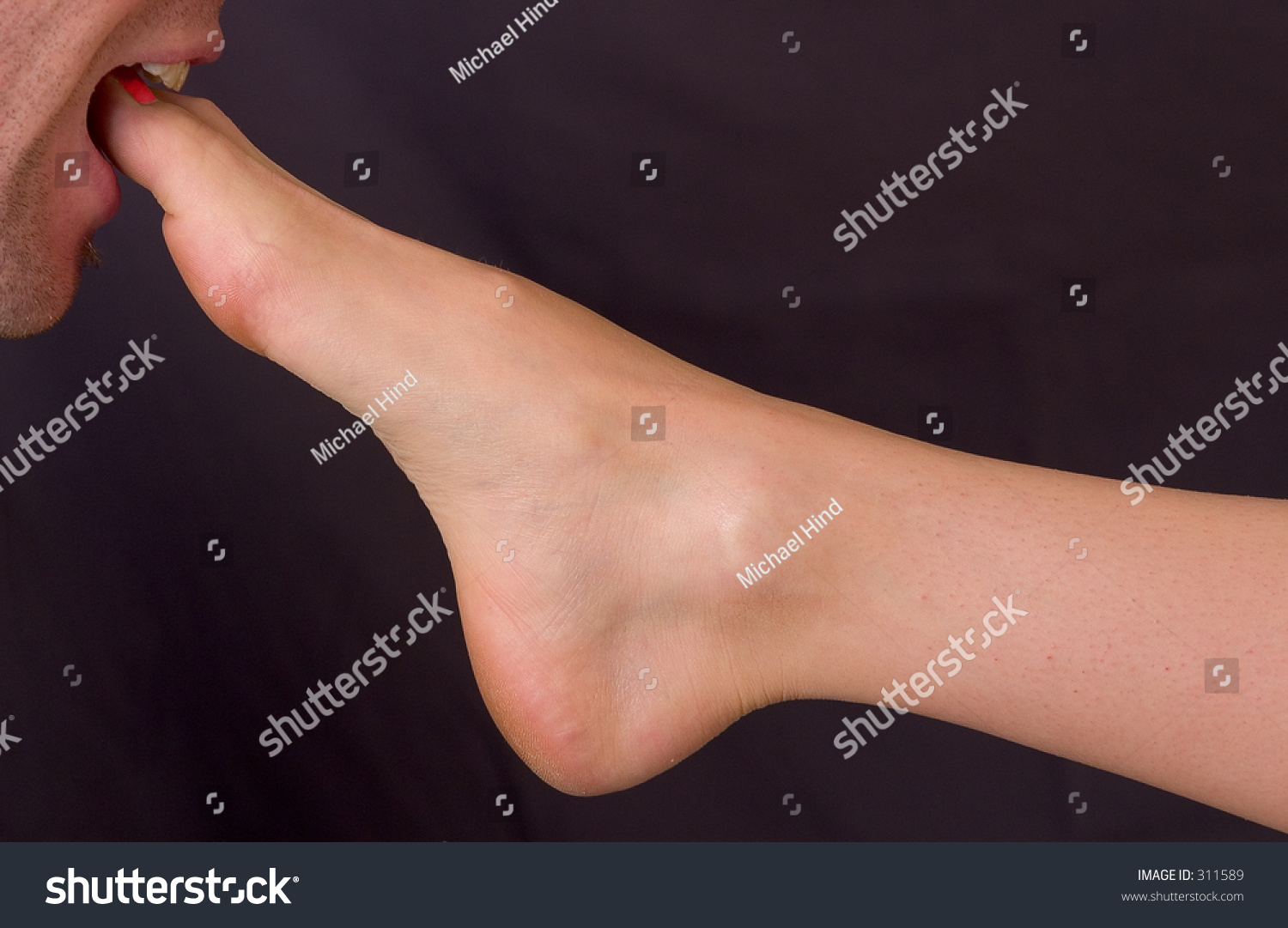 Man Sucking A Woman&amp;#39;S Toe Stock Photo 311589 : Shutterstock