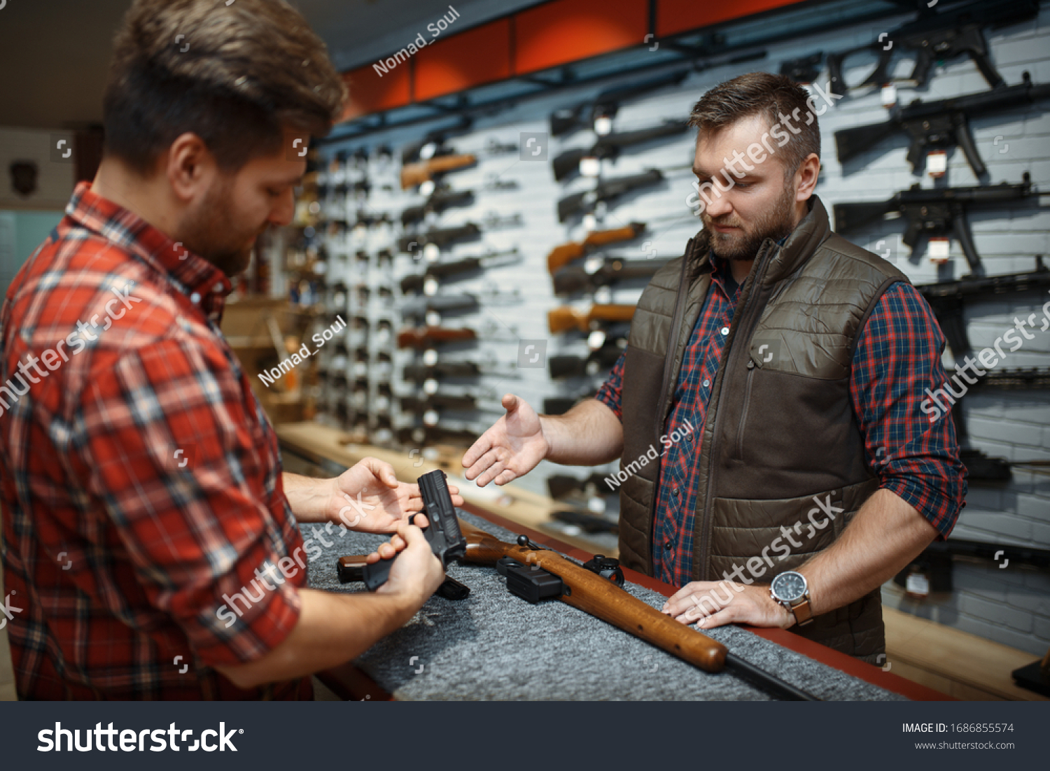 Buys Gun Images Stock Photos Vectors Shutterstock