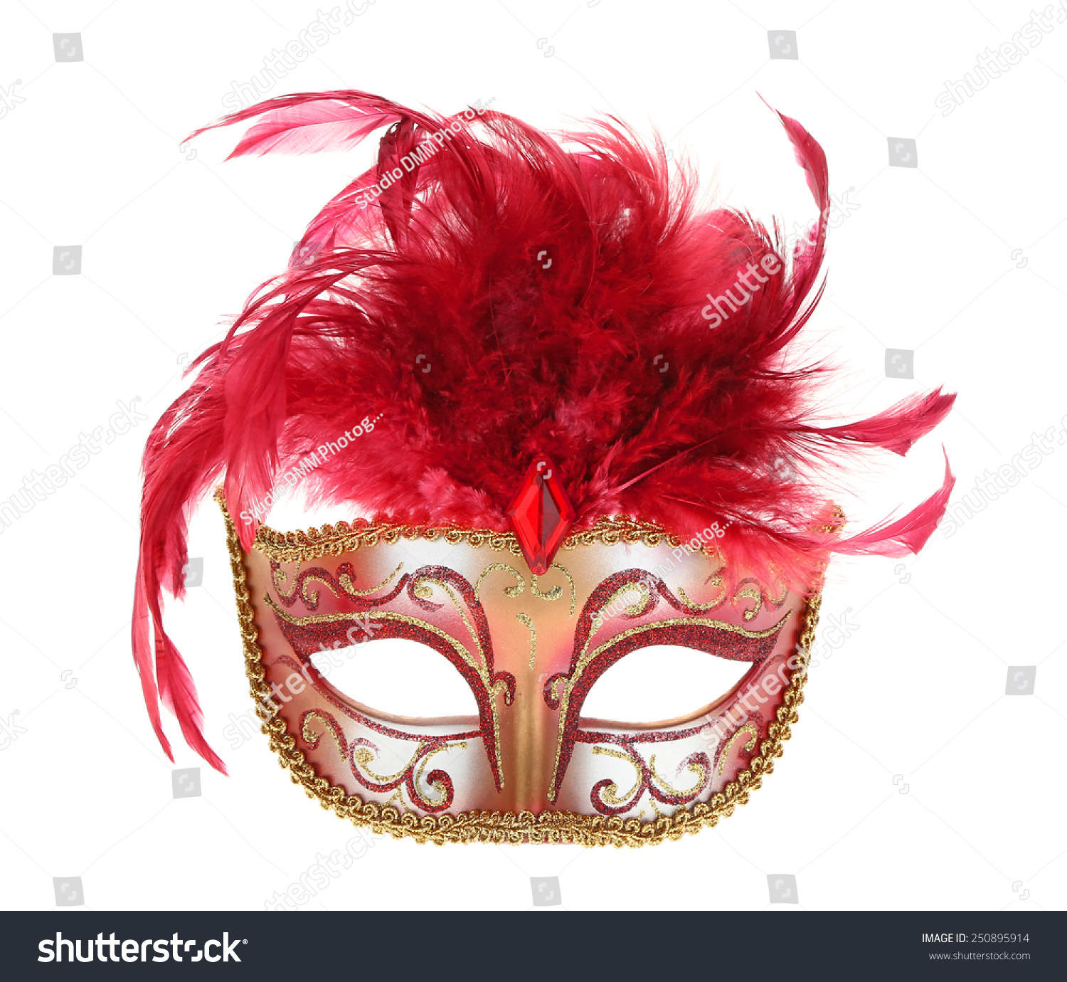 silver and gold mardi gras mask