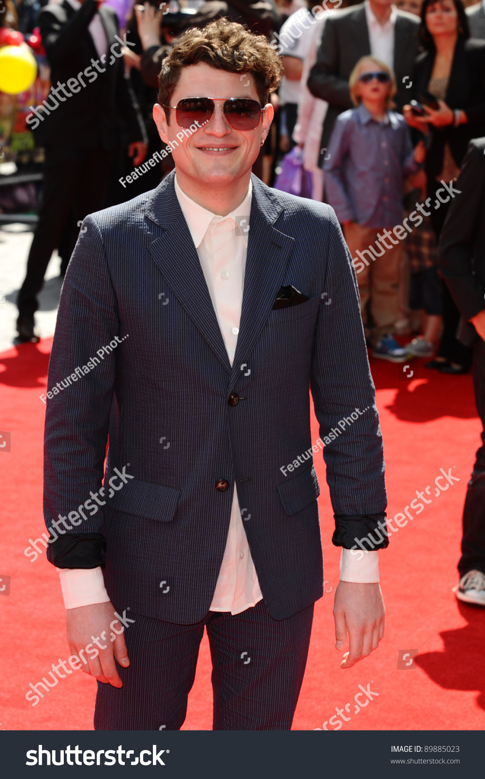 Matt Horne Arriving For The "Horrid Henry" Premiere At The Bfi, South