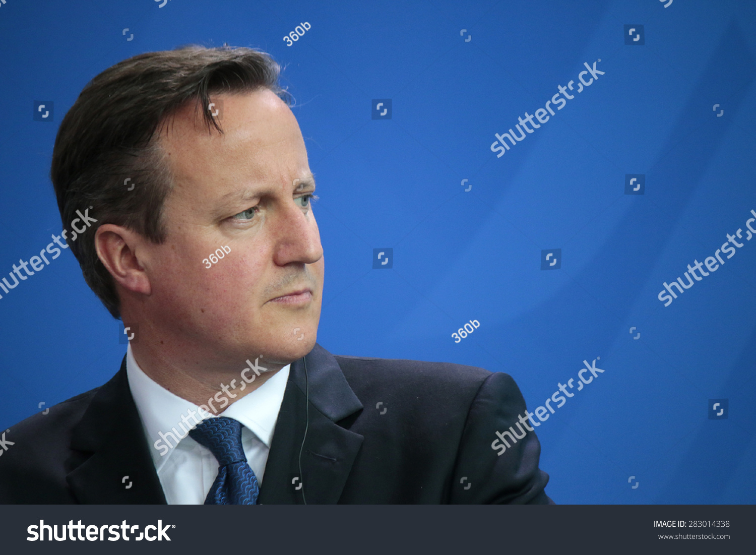 MAY 29 2015 BERLIN British Prime Minister David Cameron at a press conference after a meeting with the German Chancellor in the Federal Chancellery in Berlin MAY 29 2015 BERLIN British Prime Minister David Cameron at a press conference after a meeting with the German Chancellor in the Federal Chancellery in Berlin