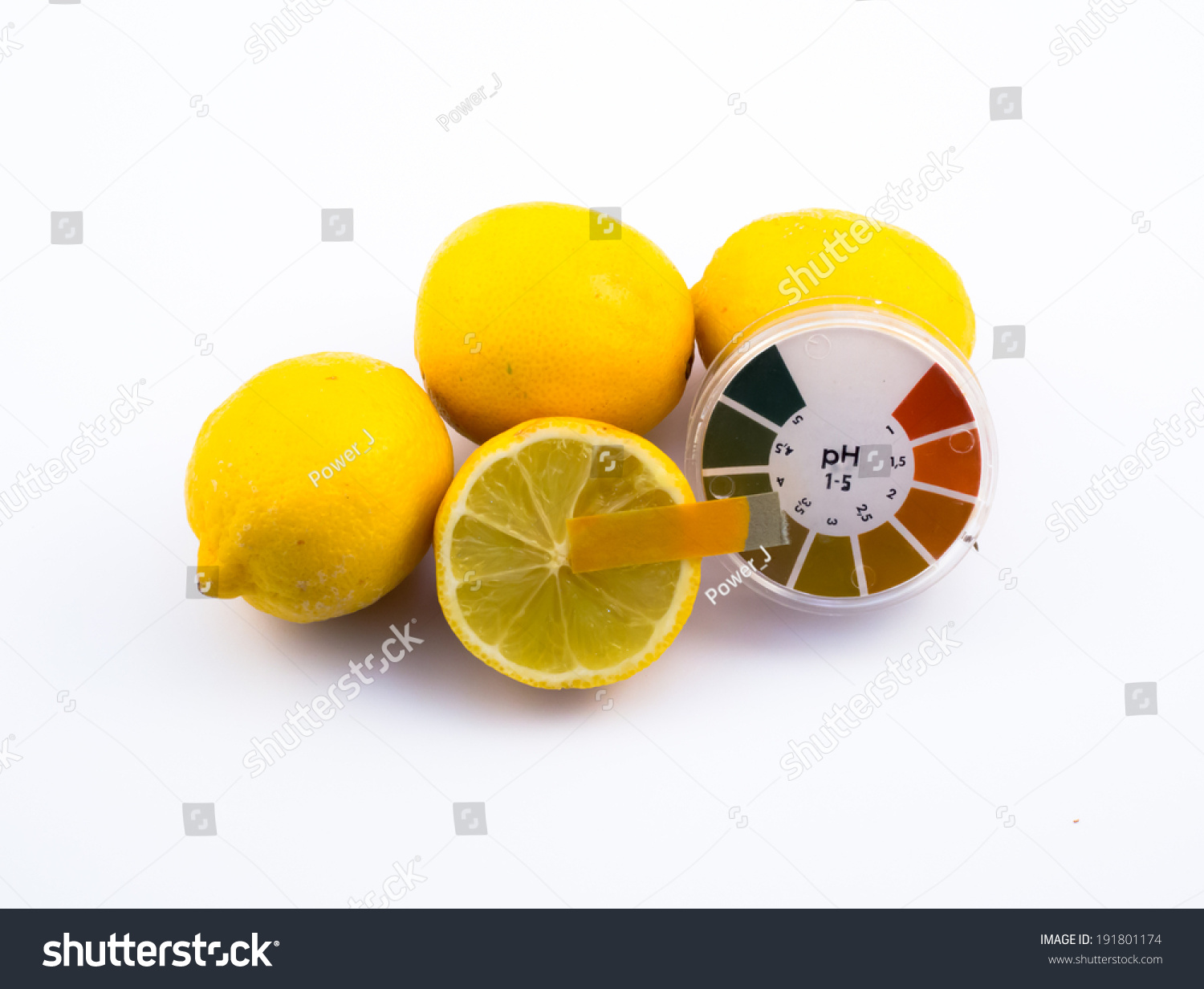 Measurement Lemon Ph Ph Paper Stock Photo 191801174 Shutterstock