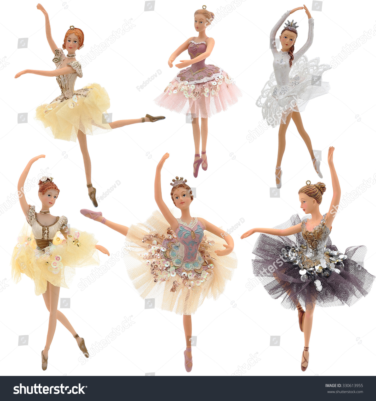 Merry Christmas And Happy New Year. Decor Dancing Ballerina. Stock Photo 330613955 : Shutterstock