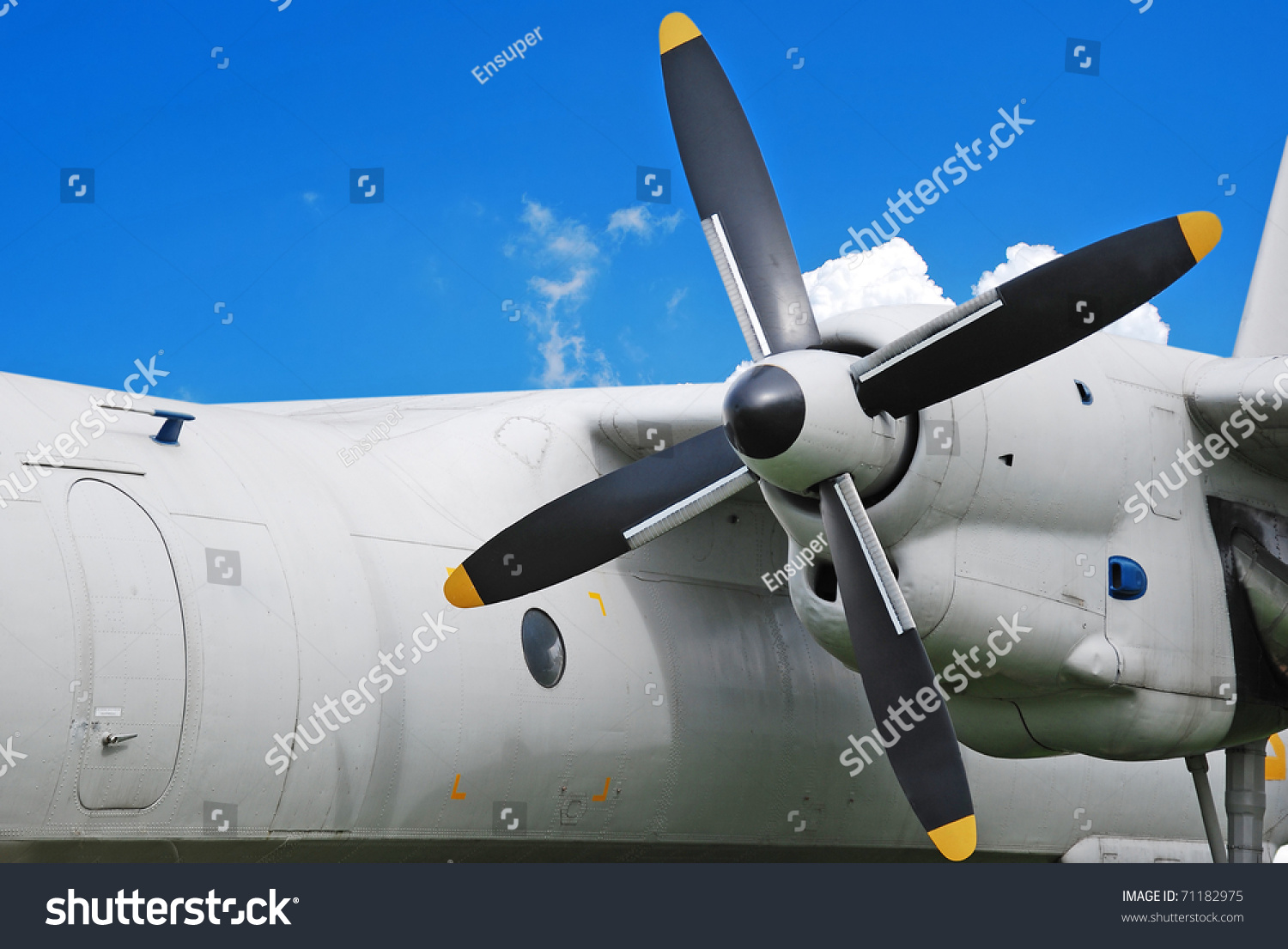 Military Aircraft, Turboprop Engine Stock Photo 71182975 : Shutterstock