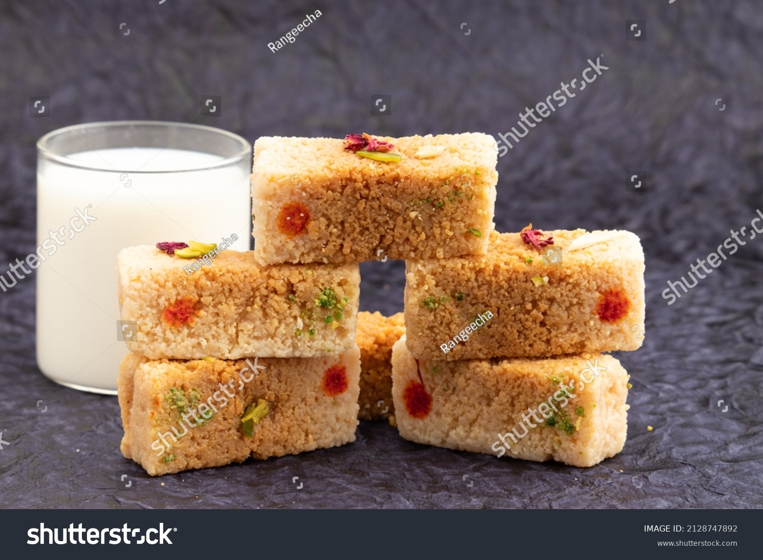 Milkcake Kalakand Burfi Alwar Ka Mawa Stock Photo Shutterstock