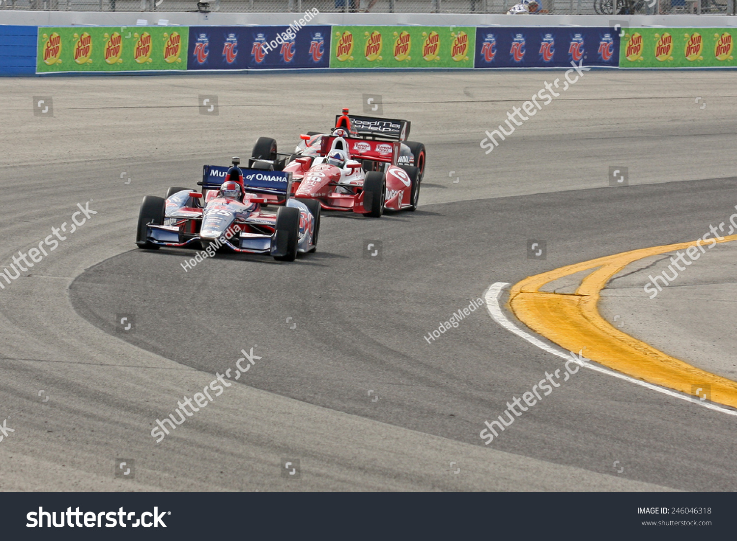 Milwaukee Wisconsin, Usa June 15, 2013 Indycar Indyfest Race