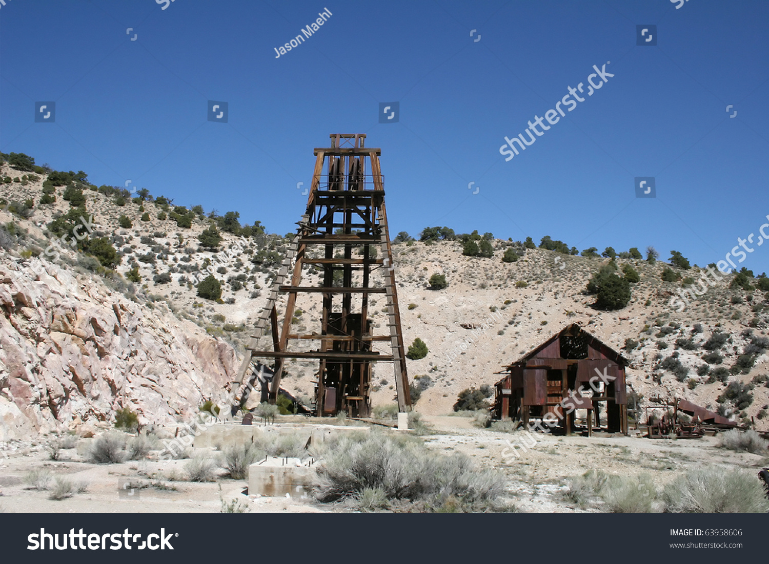 Mining For Gold In Americas Wild West Stock Photo 63958606 Shutterstock