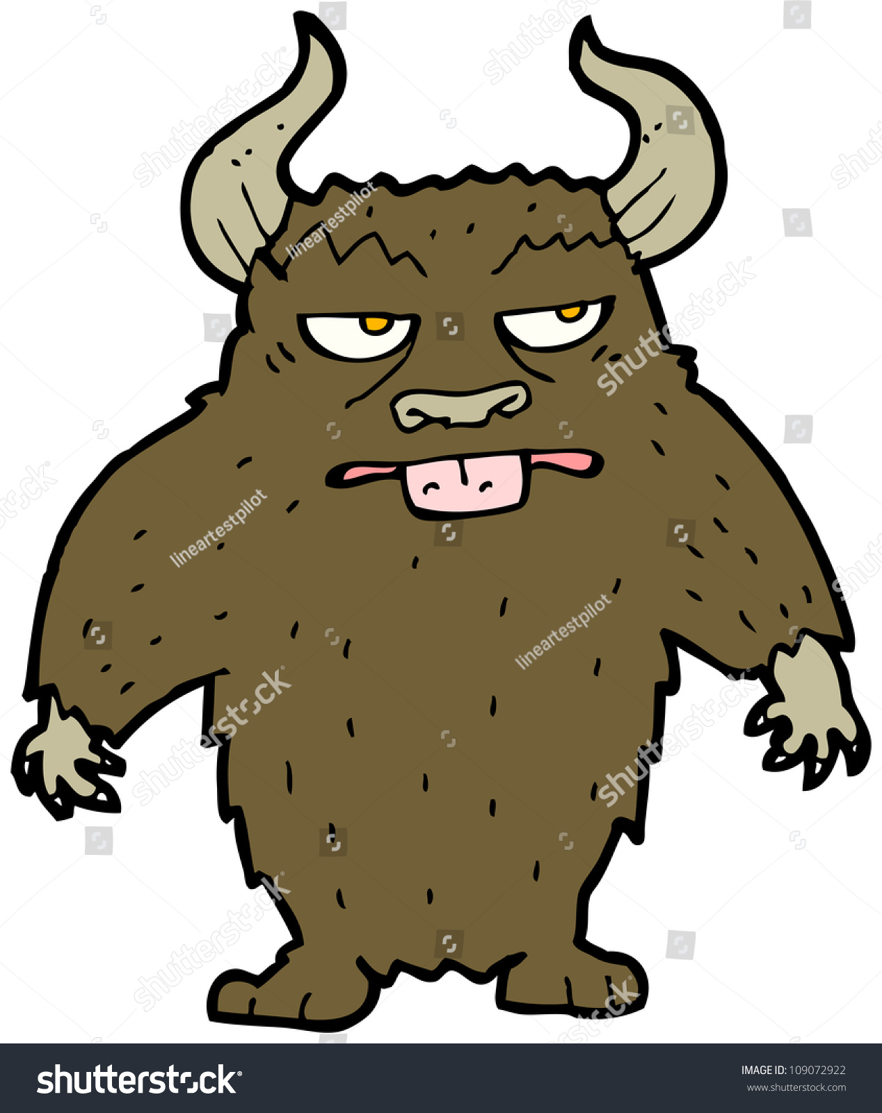 Minotaur Cartoon Stock Photo 109072922 : Shutterstock