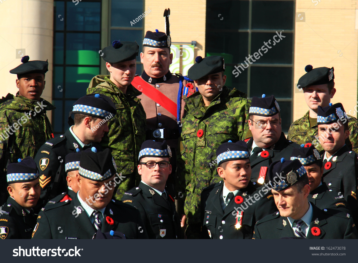 Mississauga, Canada  Nov 10 2013 A Gathering Of The Toronto Scottish