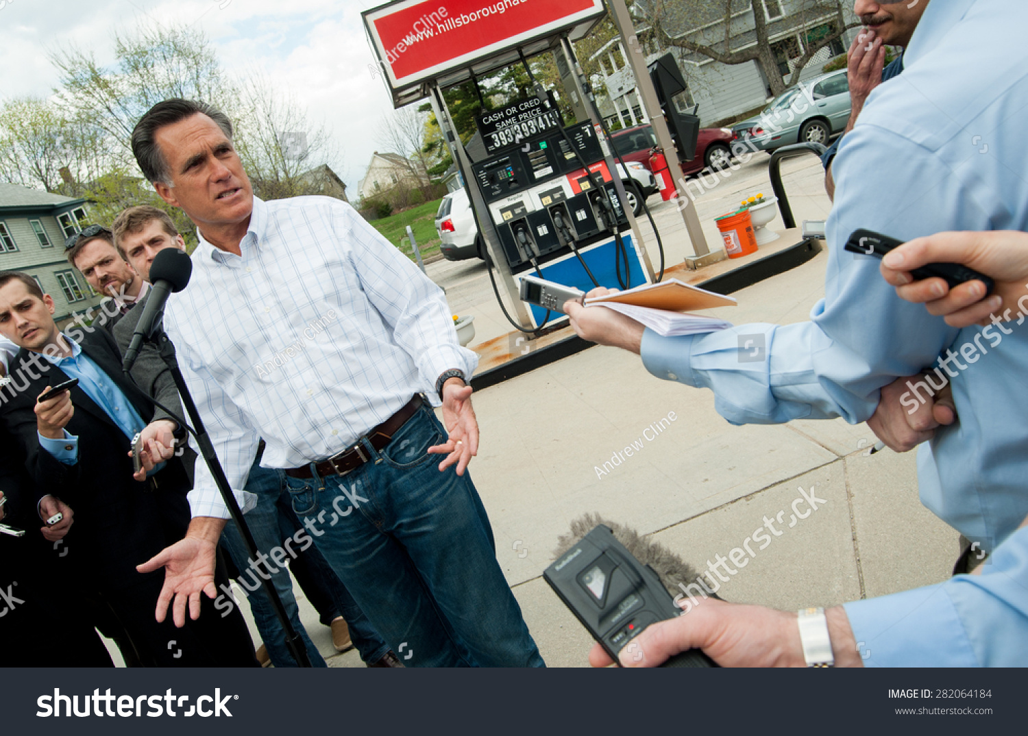 Mitt Romney Holds Press Conference Hillsborough Stock Photo 282064184 - Shutterstock1500 x 1075