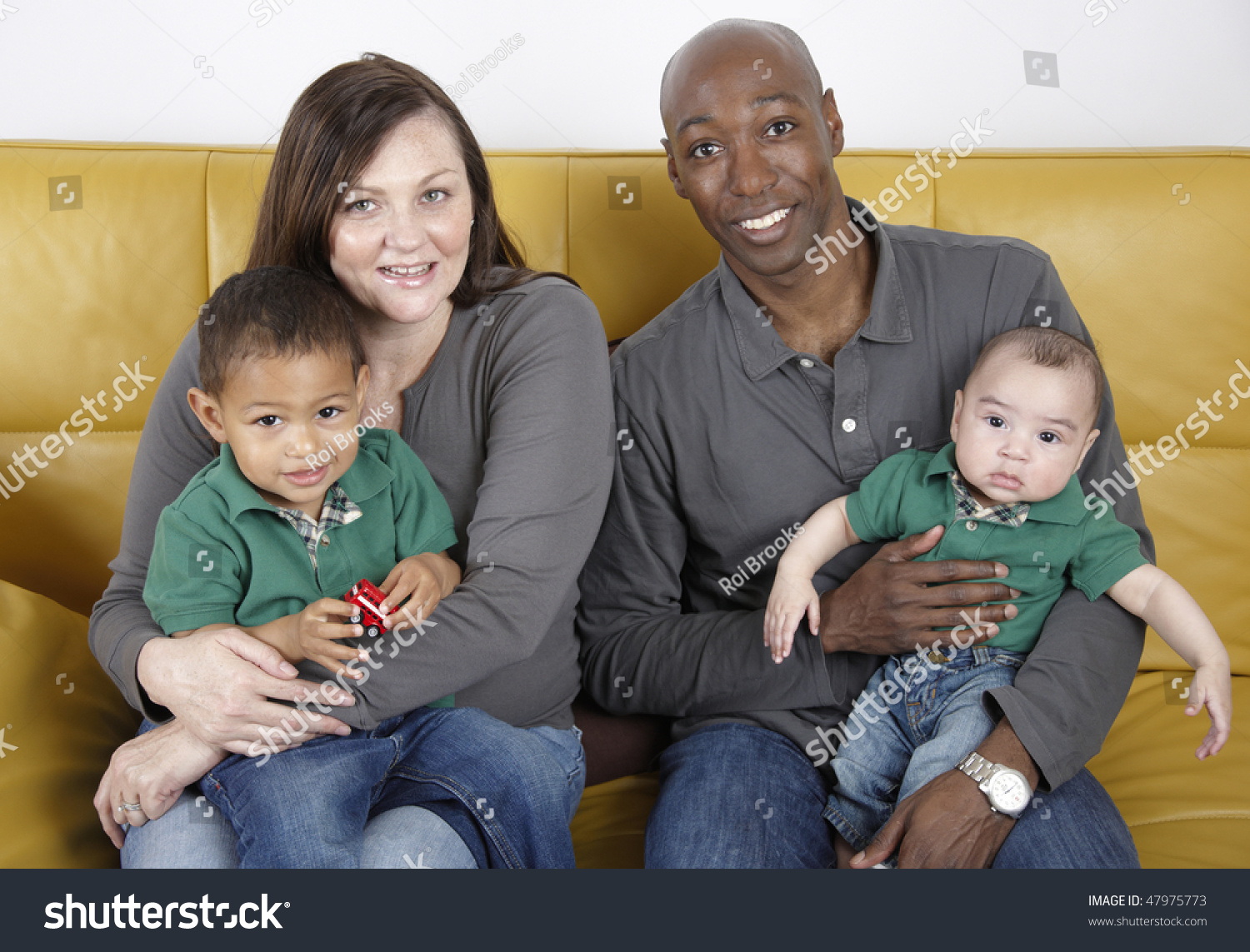 Mixedrace Family Stock Photo 47975773 - Shutterstock