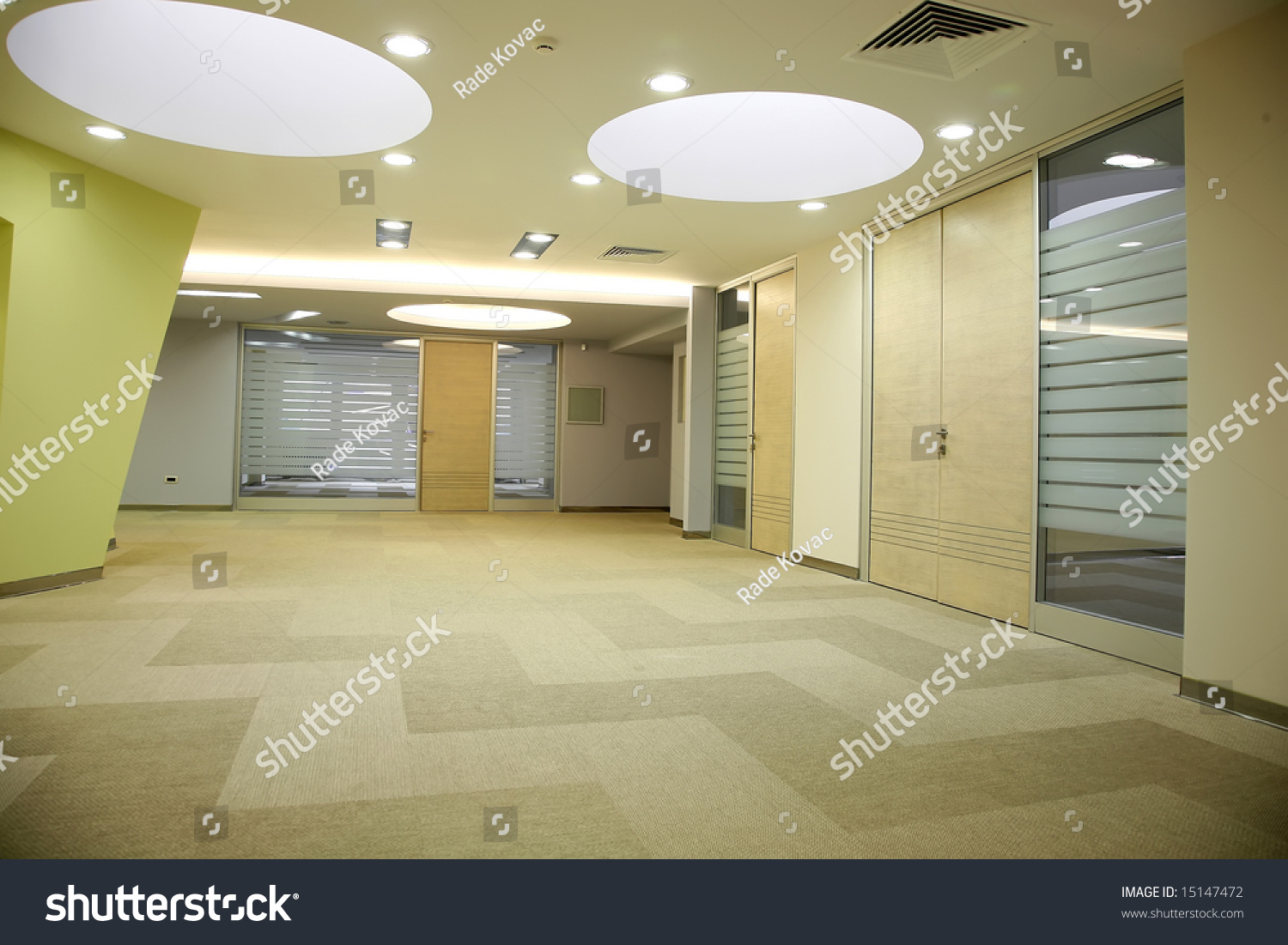 Modern Hallway In Office Building Stock Photo 15147472 Shutterstock