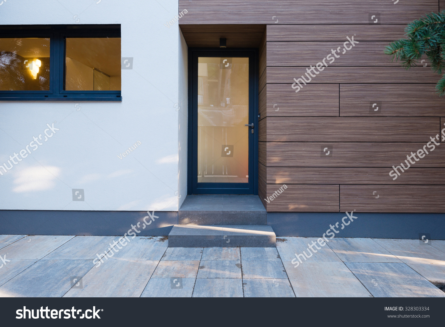 Modern House ntrance Stock Photo 328303334 : Shutterstock Modern House ntrance Stock Photo 328303334 : Shutterstock - ^