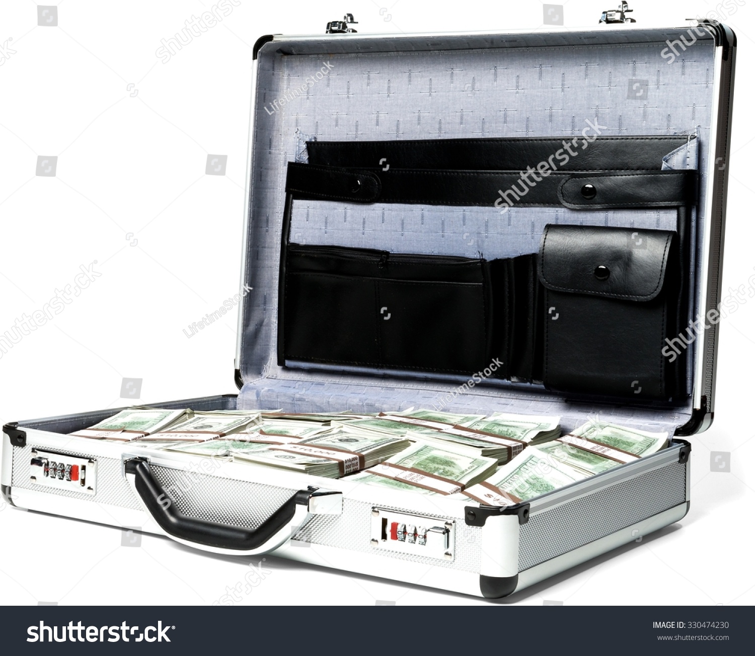 Money In A Briefcase Stock Photo 330474230 Shutterstock