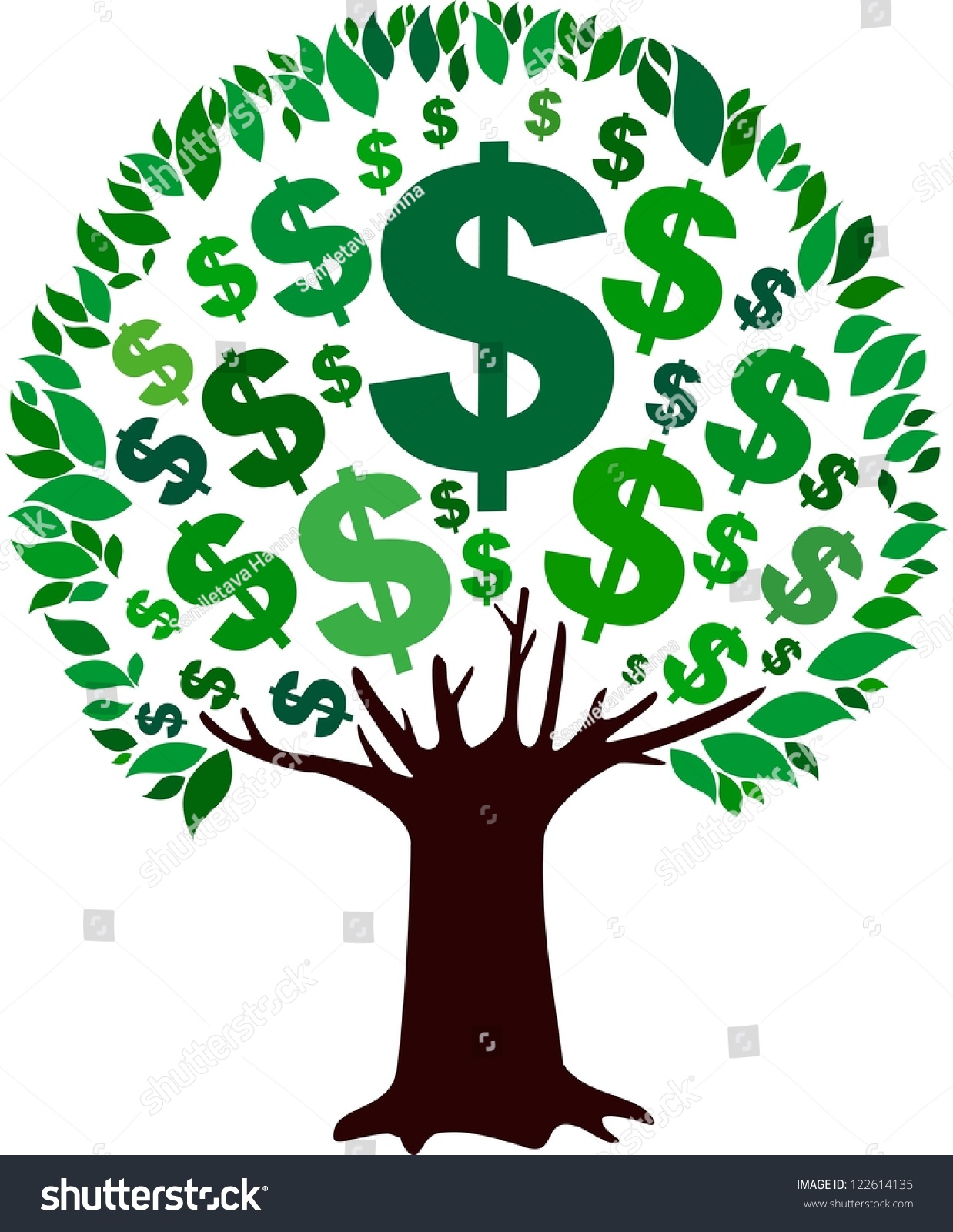 clipart of money tree - photo #43