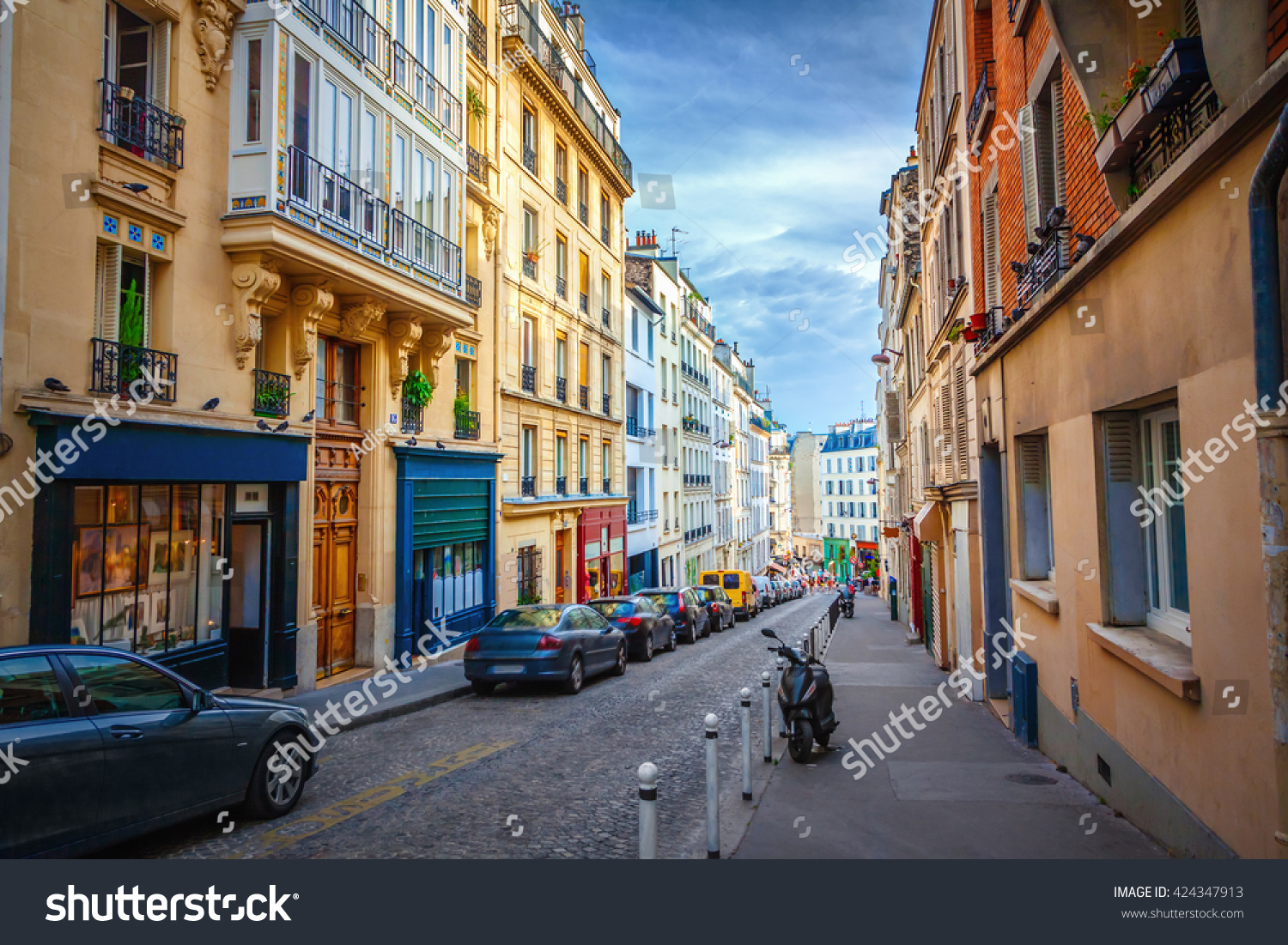 Montmartre in Paris Montmartre in Paris