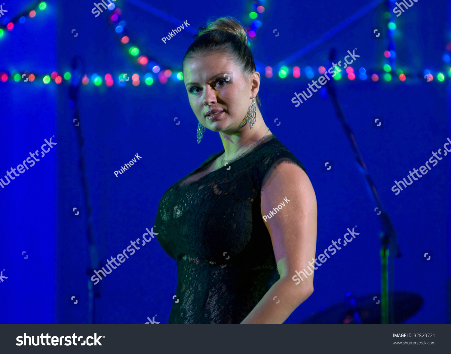 Moscow - December 26: Russian Athlete, Actress, Singer Anna Semenovich 