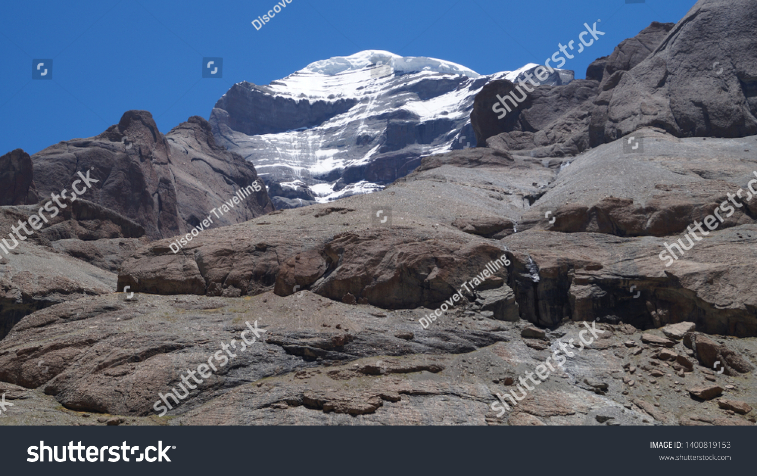 Mount Kailash Close Photo South Face Stock Photo Edit Now 1400819153